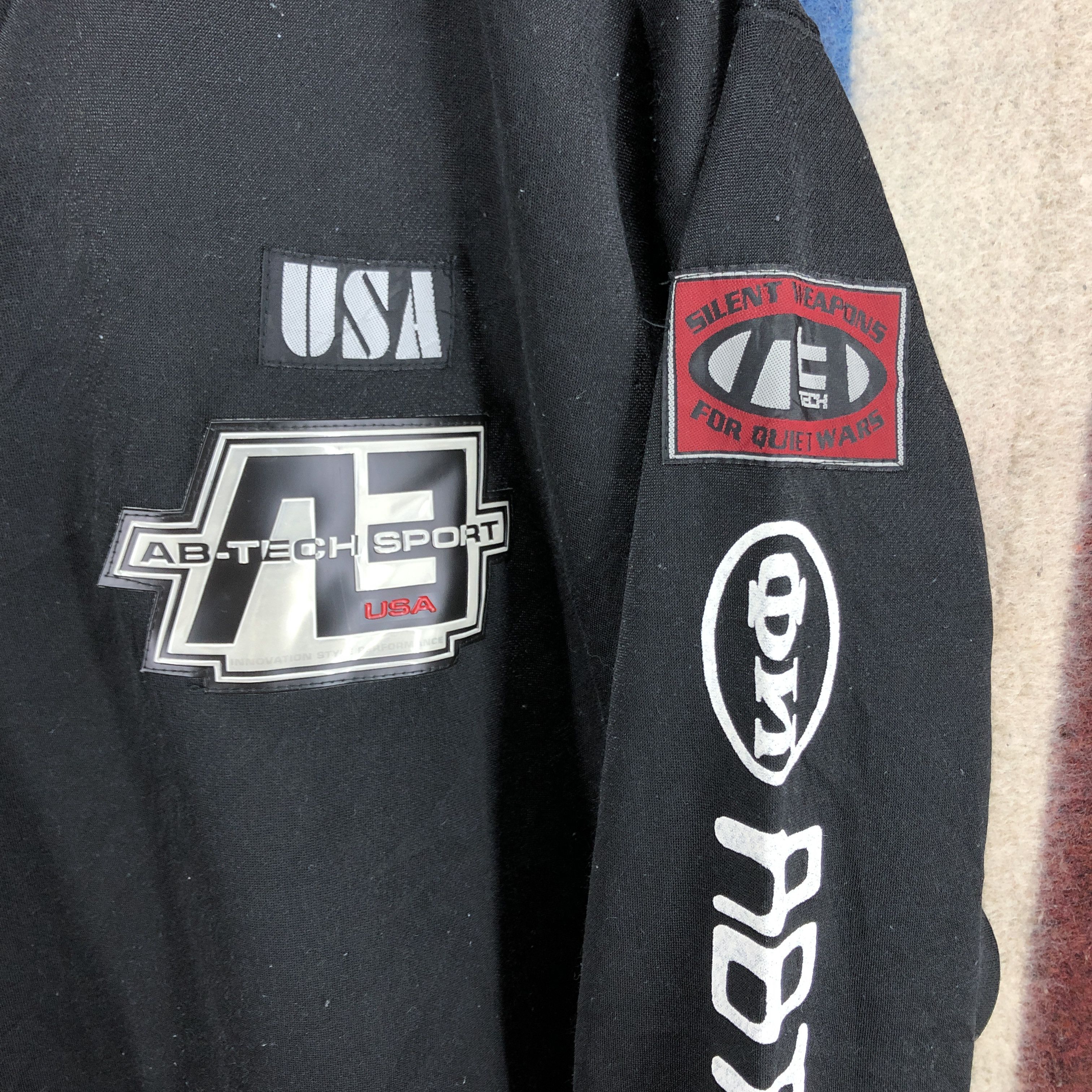 Other AB TECH SPORT USA Sweatshirt Rare Design #0353/O Size US L / EU 52-54 / 3 - 6 Thumbnail