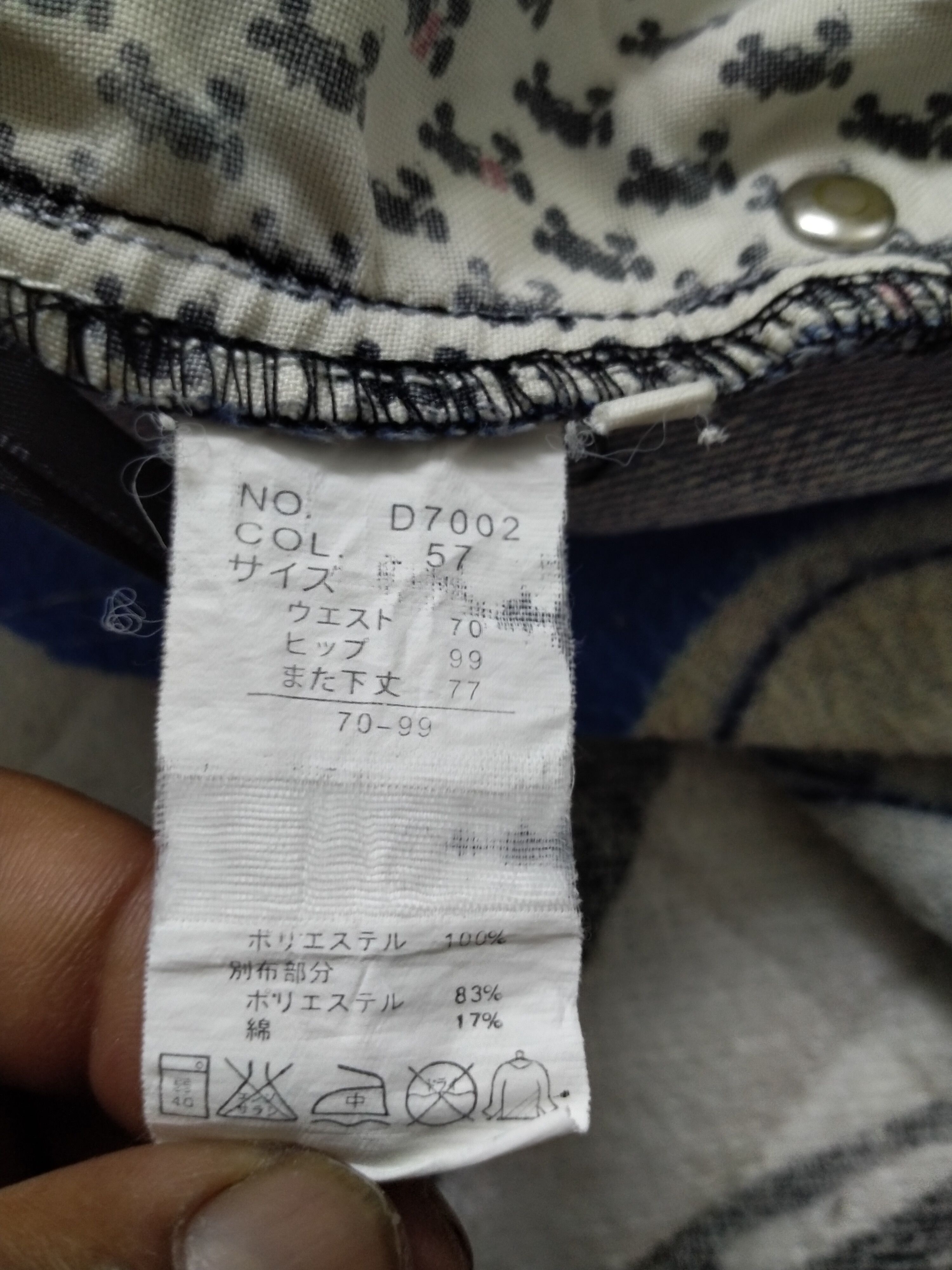 Disney × Hysteric Glamour × Japanese Brand DISNEY JEANS FULLPREME EMBROIDERED MULTI LOGO Size US 35 - 19 Thumbnail