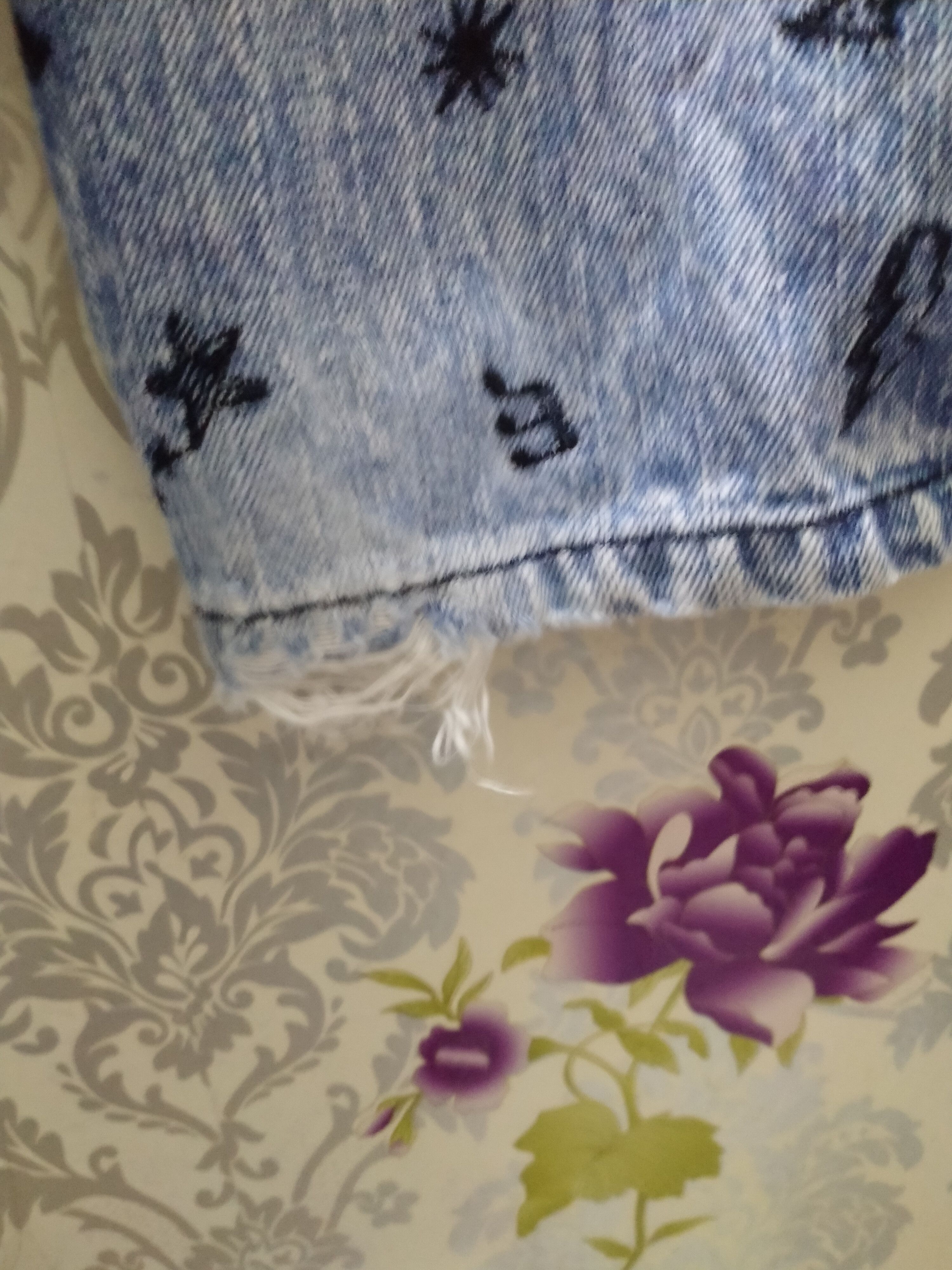Disney × Hysteric Glamour × Japanese Brand DISNEY JEANS FULLPREME EMBROIDERED MULTI LOGO Size US 35 - 16 Thumbnail