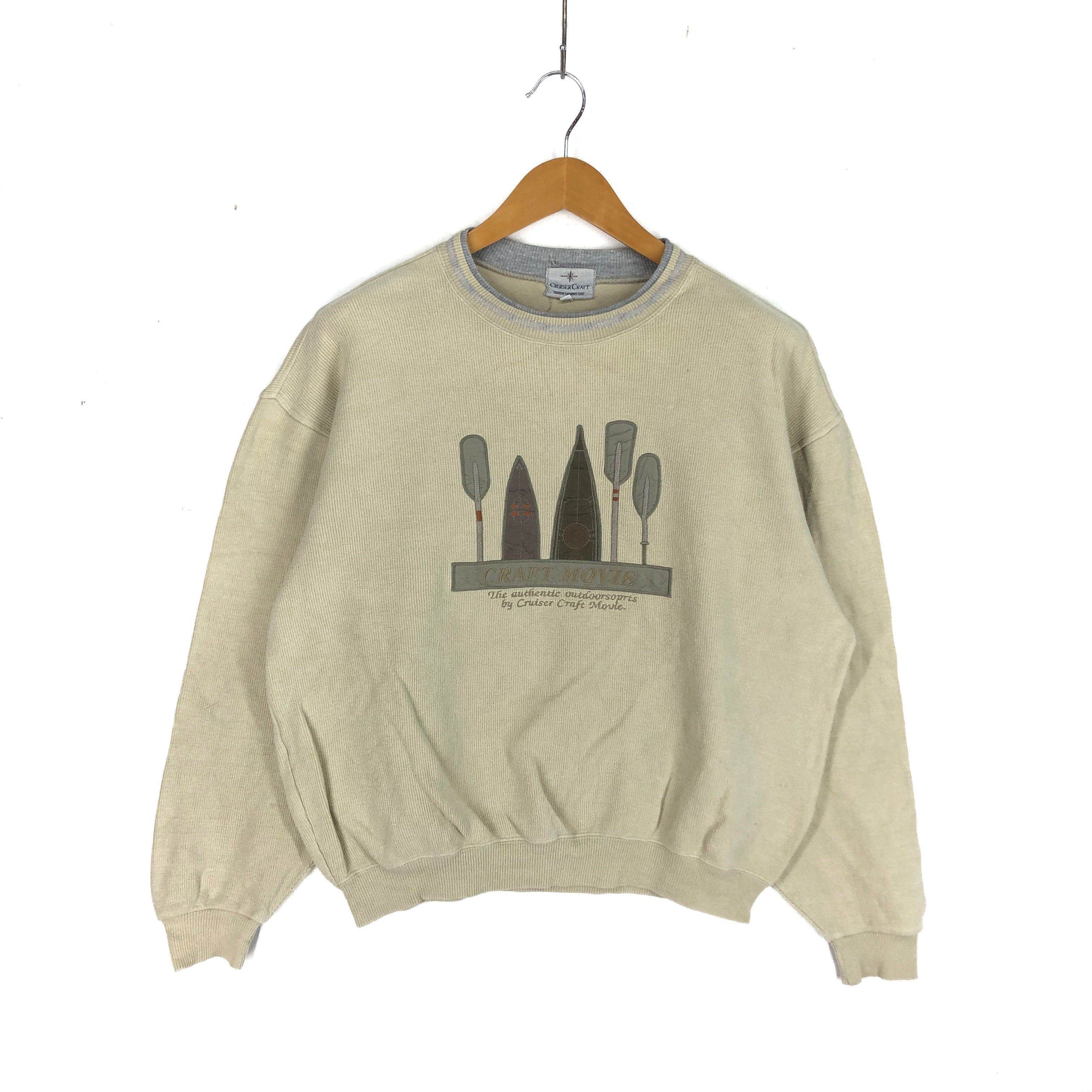 Japanese Brand Outdoor Sport by CRAFT MOVIE Sweatshirt #2549-90 Size US L / EU 52-54 / 3 - 1 Thumbnail