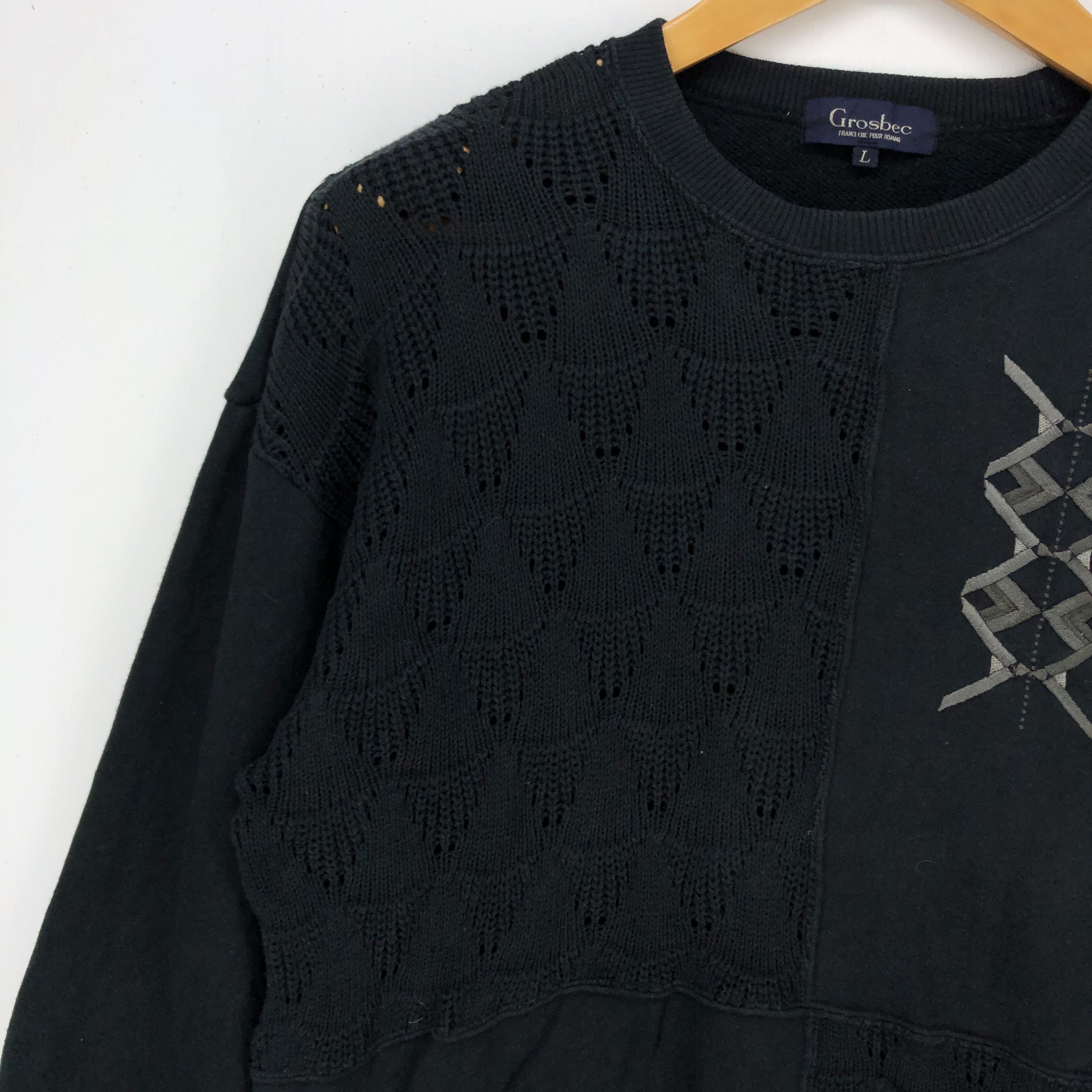 Other GROSBEC FRANCE HOMME Crew Neck Sweatshirt #1468-53 Size US M / EU 48-50 / 2 - 2 Thumbnail
