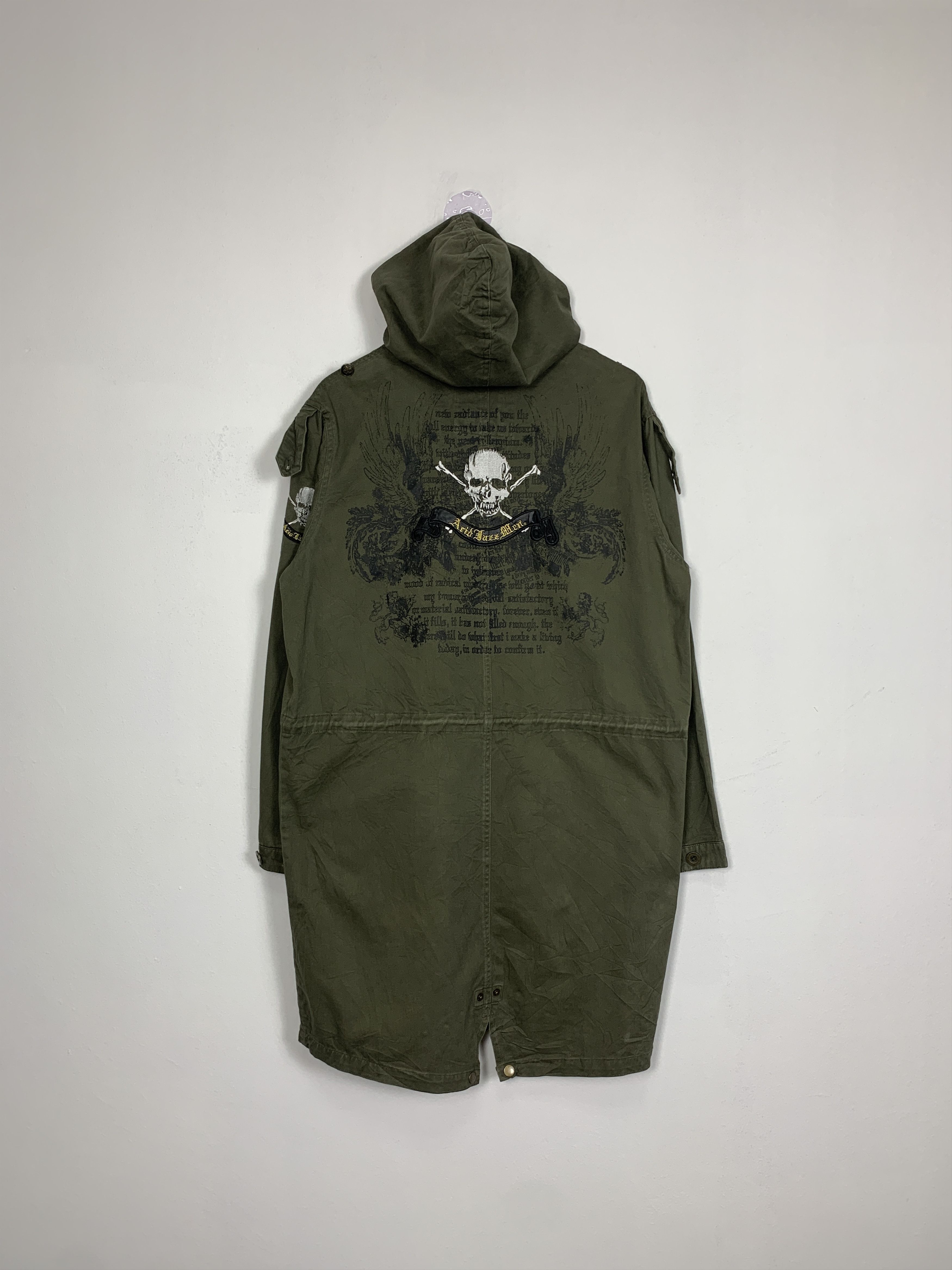 Japanese Brand Vintage JAPANESE BRAND Zip Up Parkas Military Jacket J0873 Size US M / EU 48-50 / 2 - 14 Thumbnail