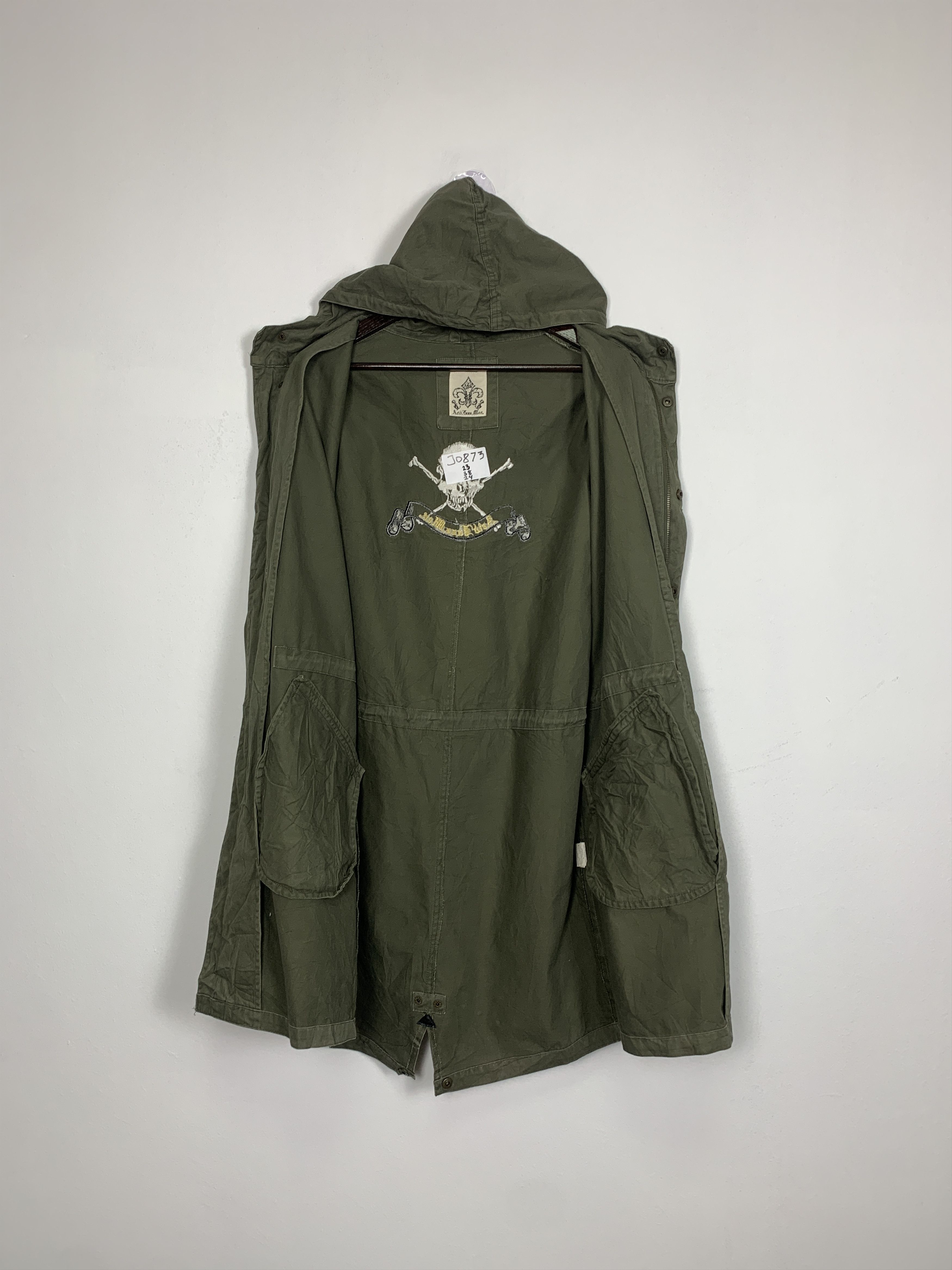 Japanese Brand Vintage JAPANESE BRAND Zip Up Parkas Military Jacket J0873 Size US M / EU 48-50 / 2 - 9 Thumbnail