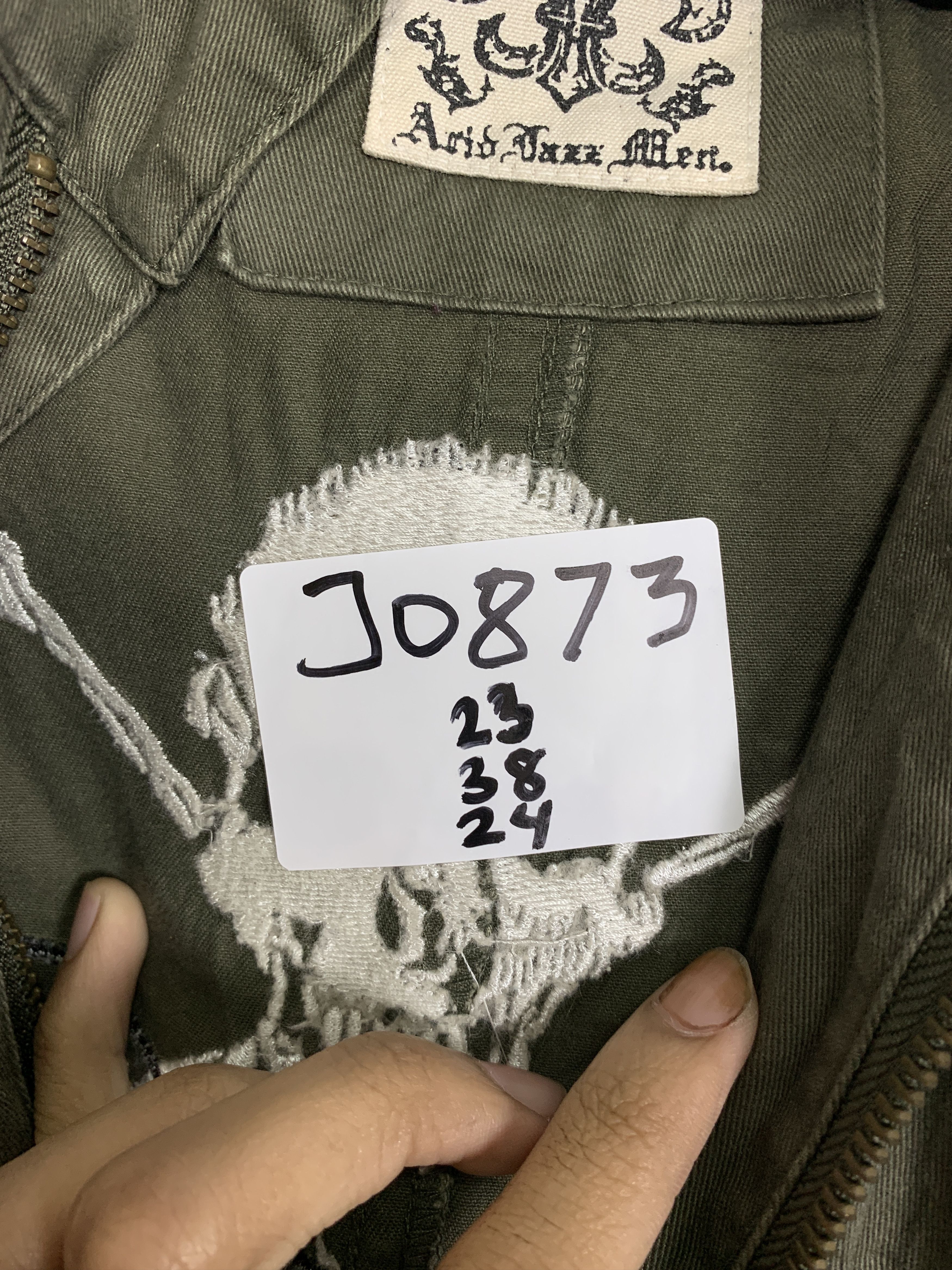 Japanese Brand Vintage JAPANESE BRAND Zip Up Parkas Military Jacket J0873 Size US M / EU 48-50 / 2 - 16 Thumbnail