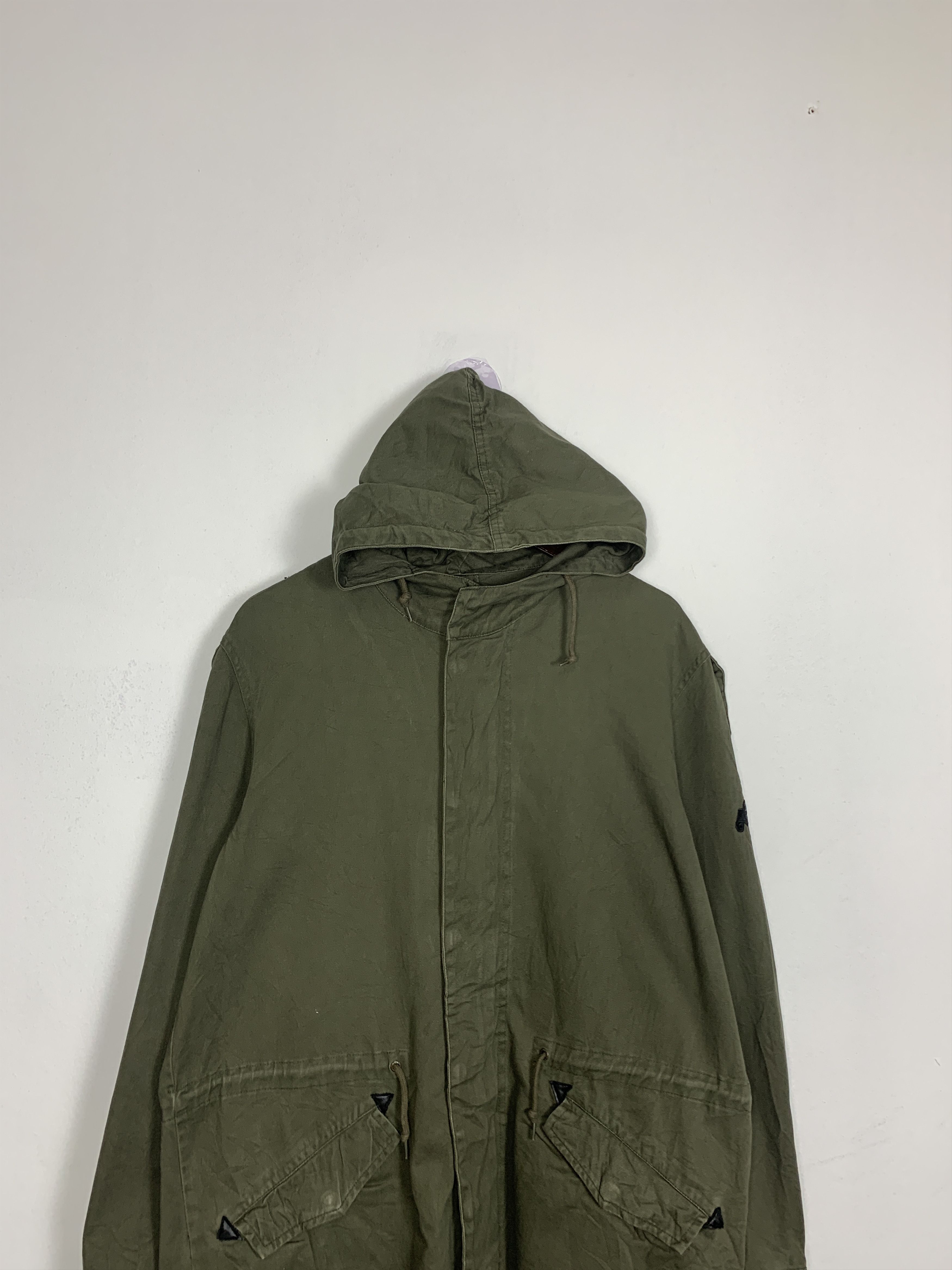 Japanese Brand Vintage JAPANESE BRAND Zip Up Parkas Military Jacket J0873 Size US M / EU 48-50 / 2 - 2 Thumbnail