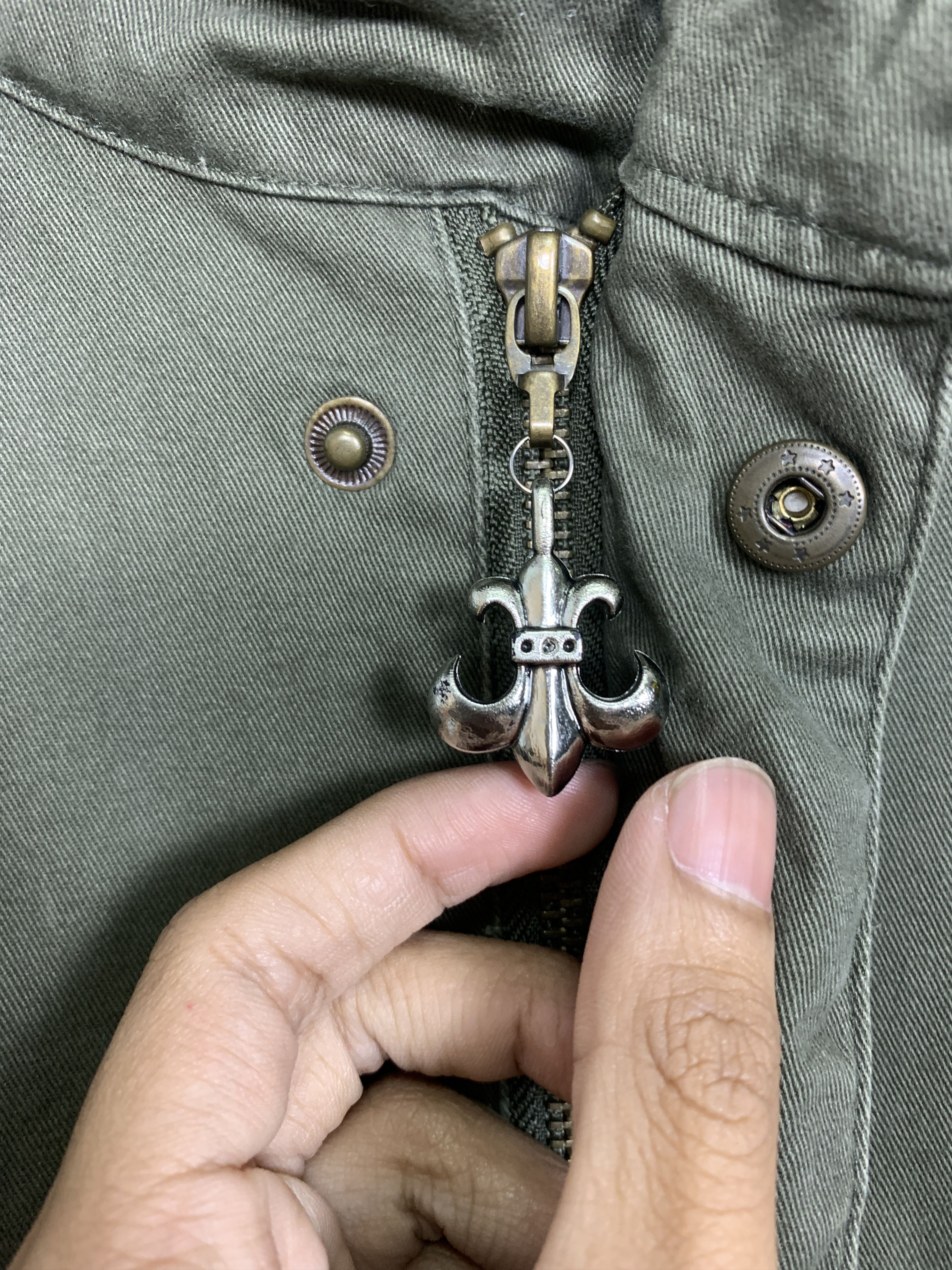 Japanese Brand Vintage JAPANESE BRAND Zip Up Parkas Military Jacket J0873 Size US M / EU 48-50 / 2 - 6 Thumbnail