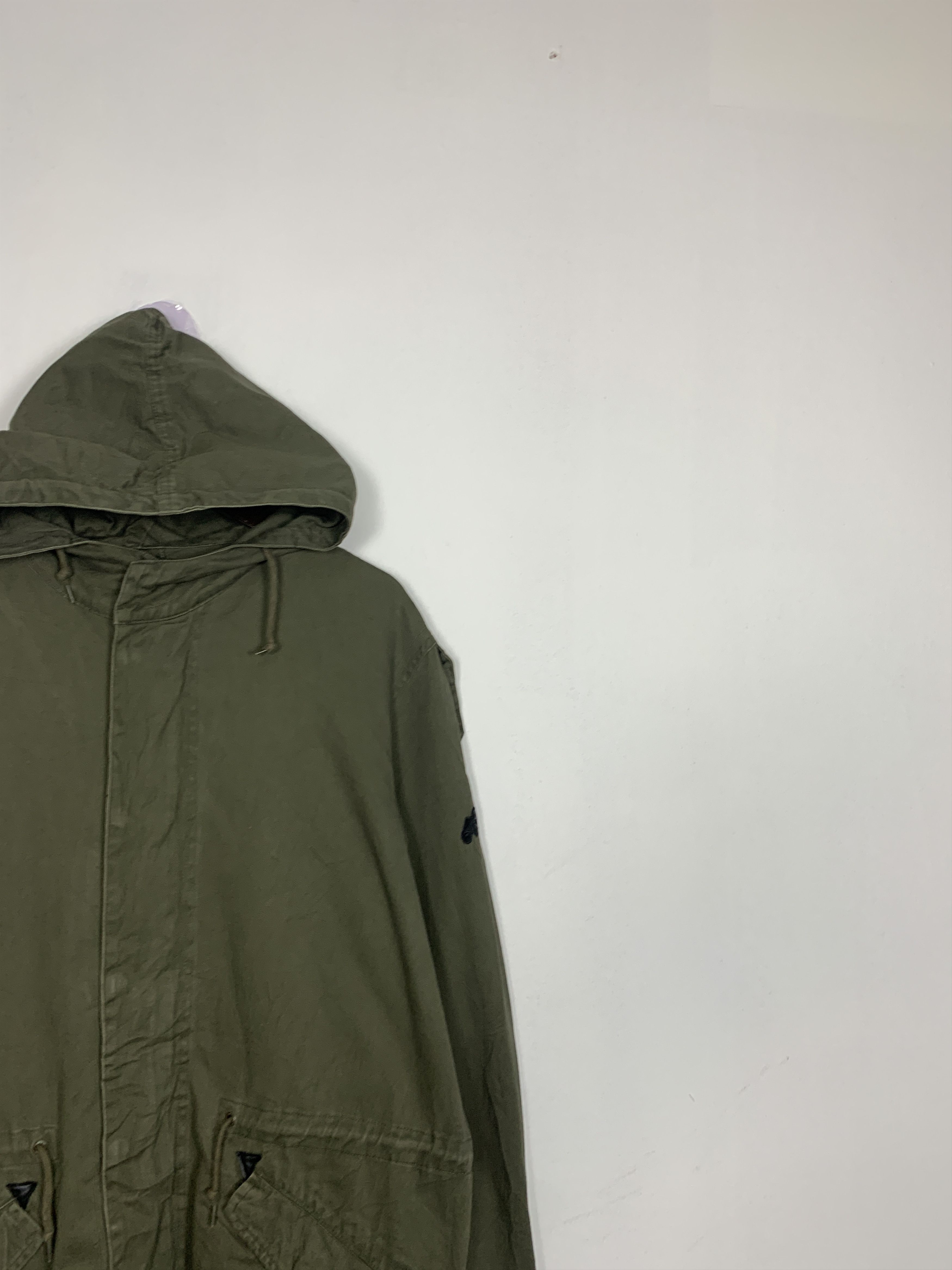Japanese Brand Vintage JAPANESE BRAND Zip Up Parkas Military Jacket J0873 Size US M / EU 48-50 / 2 - 3 Thumbnail