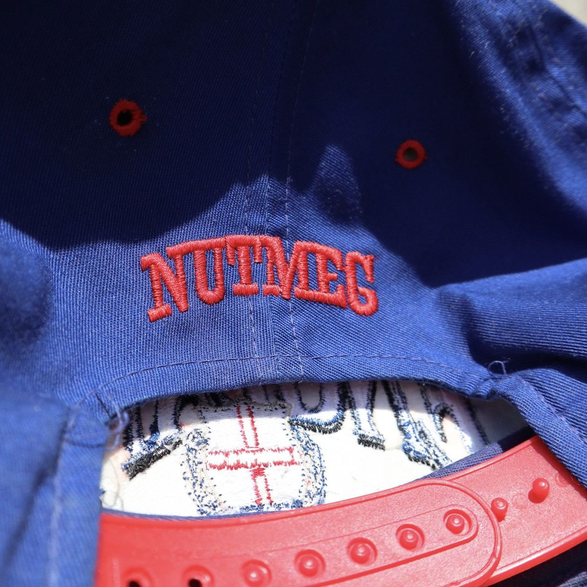 Nutmeg × Vintage 1996 England UEFA football championship SnapBack Size ONE SIZE - 4 Thumbnail
