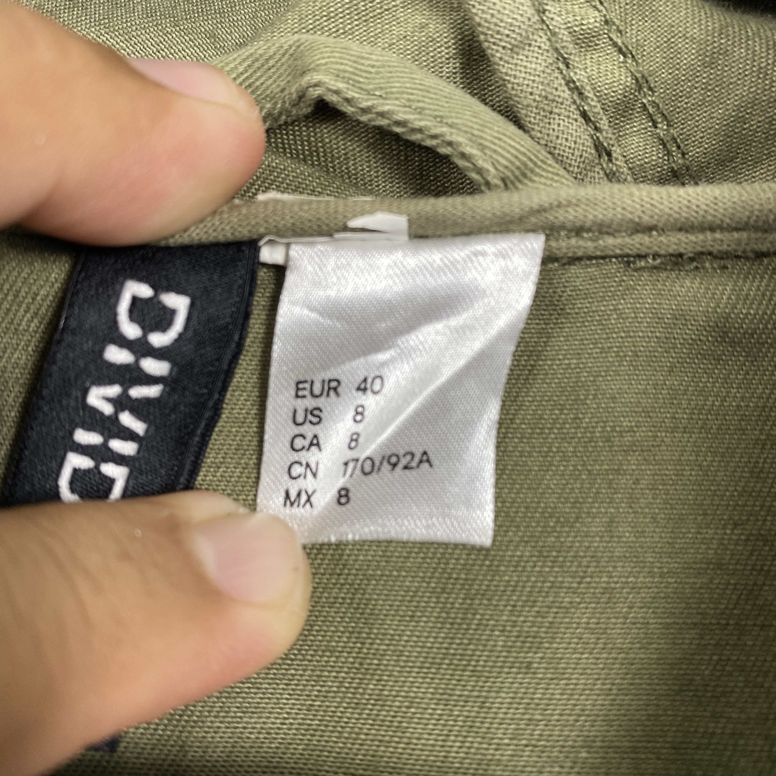 Divided Vintage CrossBrand H&M X Divided Military Jacket J0186 Size US S / EU 44-46 / 1 - 10 Thumbnail