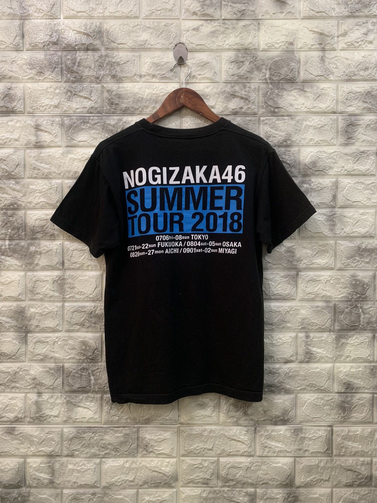 Band Tees × Japanese Brand Nogizaki 46 Sumner Tour 2016 T-Shirt Size US M / EU 48-50 / 2 - 3 Thumbnail