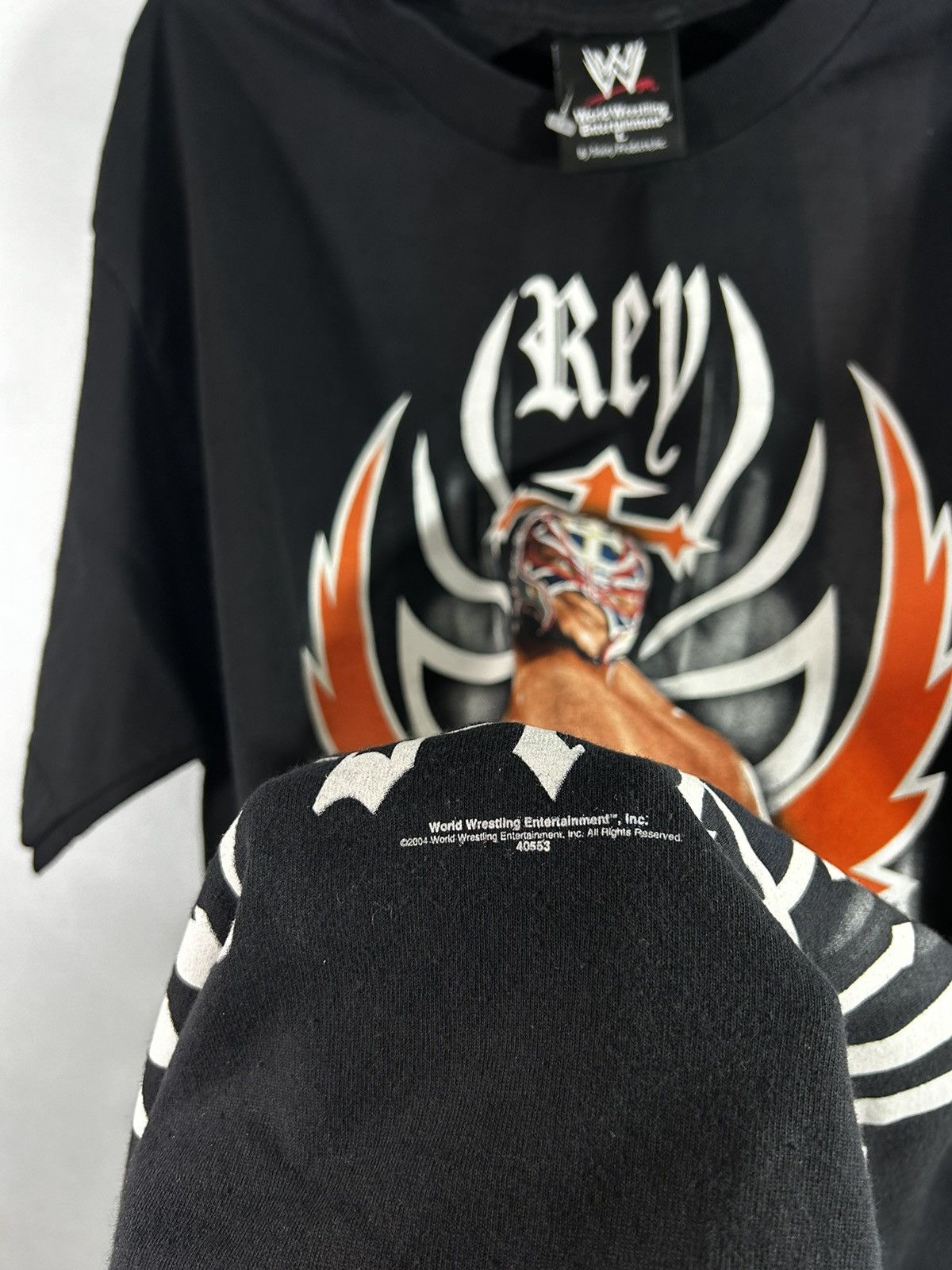 Vintage Rey misterio vintage tee 2004 *RARE* Size US L / EU 52-54 / 3 - 3 Thumbnail