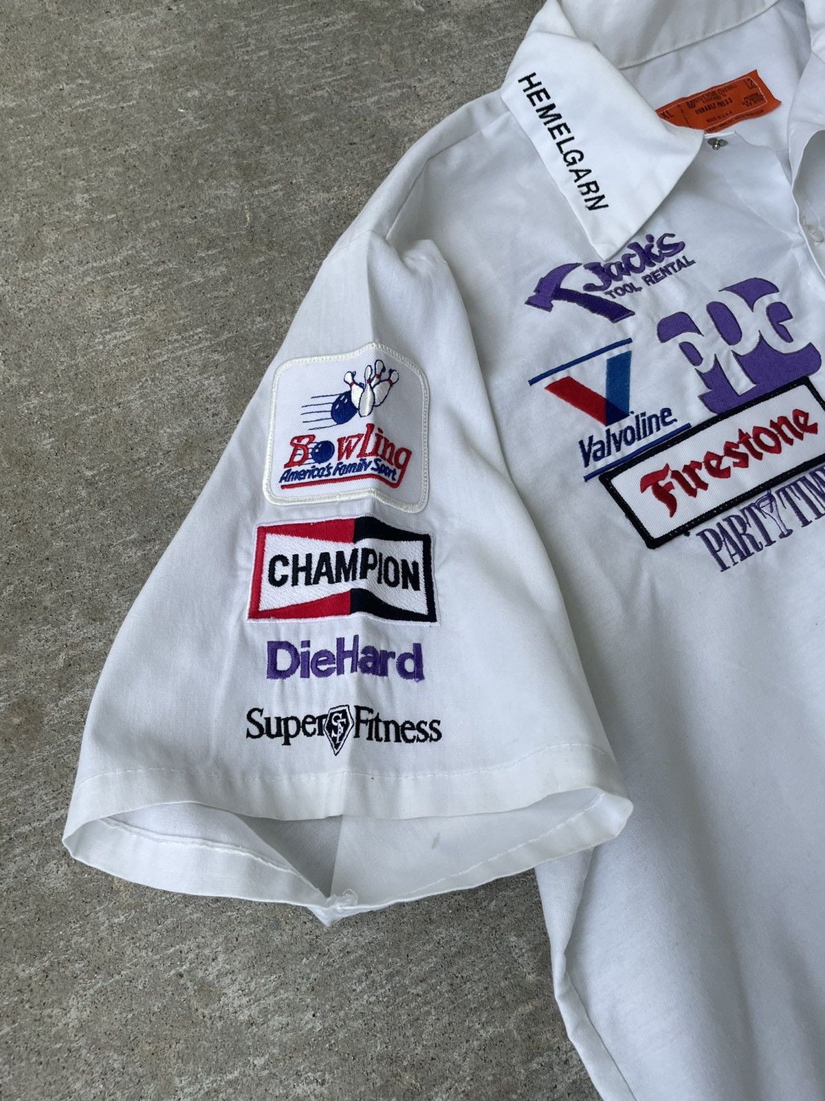 Universal Overall Chicago × Vintage Vintage Workers Patch Shirt Size US XL / EU 56 / 4 - 4 Thumbnail