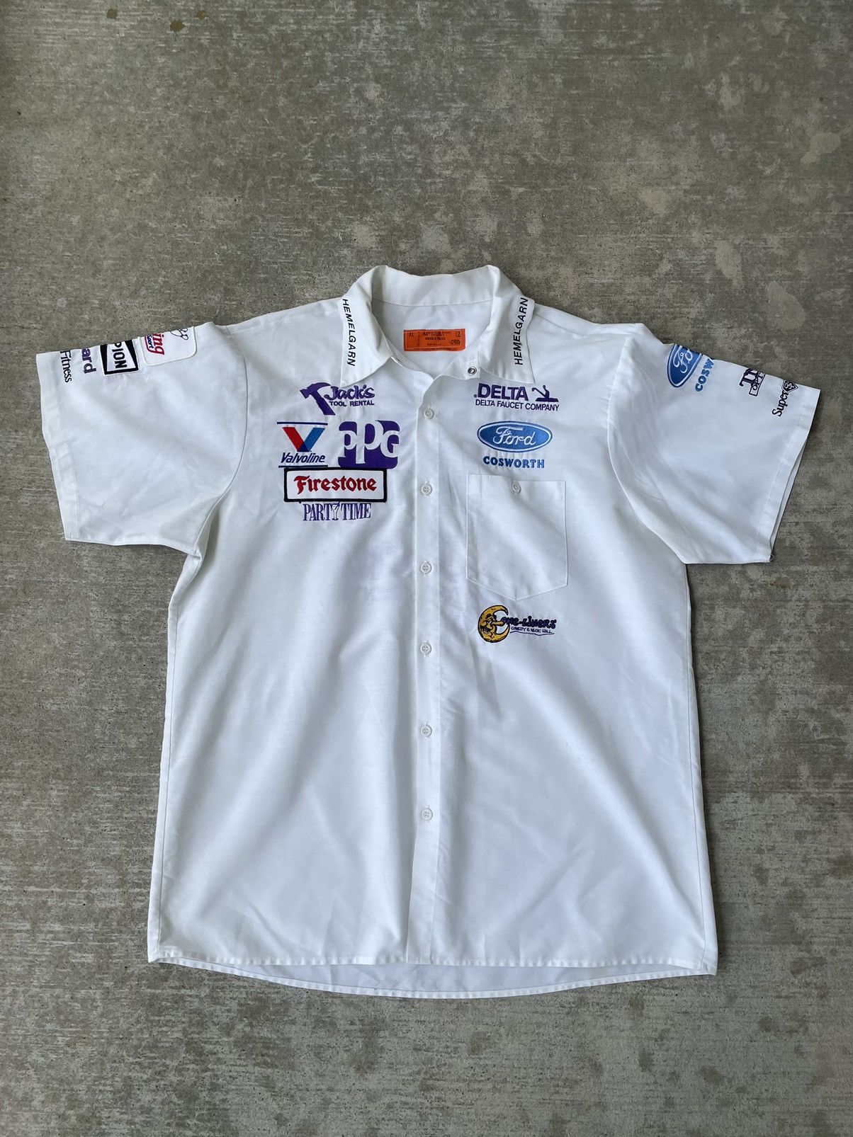 Universal Overall Chicago × Vintage Vintage Workers Patch Shirt Size US XL / EU 56 / 4 - 1 Thumbnail