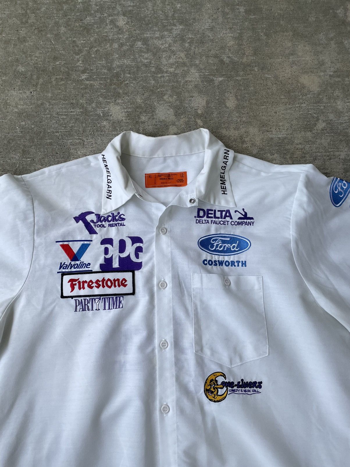 Universal Overall Chicago × Vintage Vintage Workers Patch Shirt Size US XL / EU 56 / 4 - 2 Thumbnail