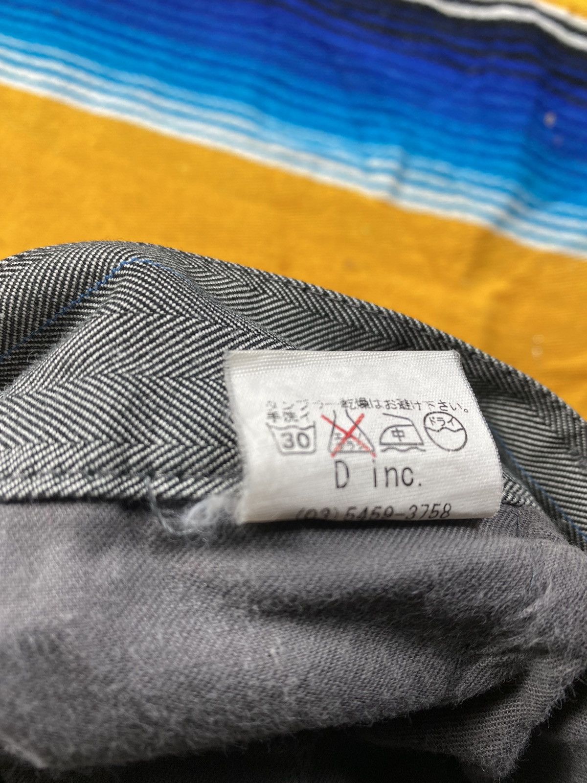 Japanese Brand Herringbone Twill Cargo Multipocket By Dabble Size US 31 - 11 Thumbnail