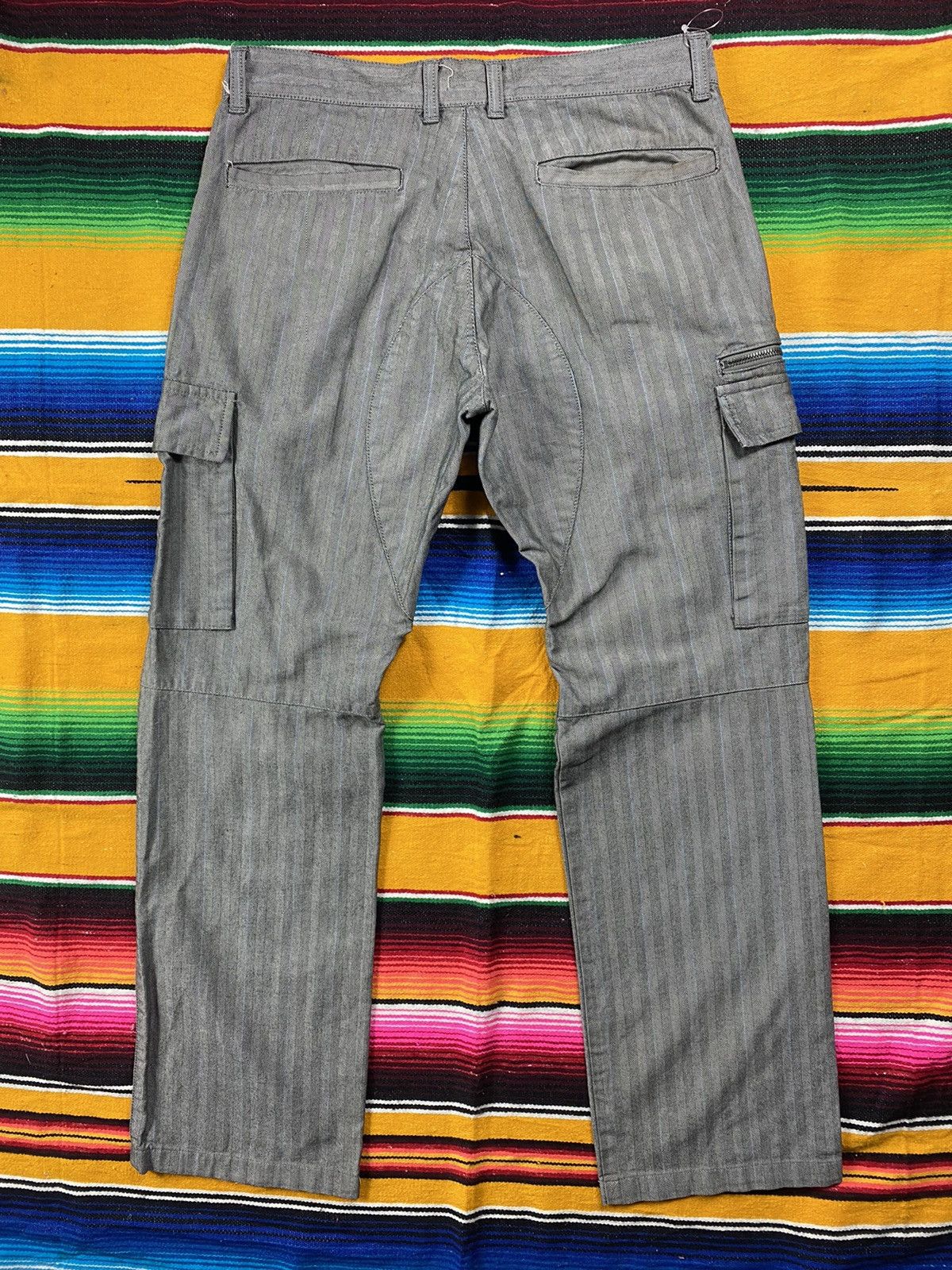 Japanese Brand Herringbone Twill Cargo Multipocket By Dabble Size US 31 - 2 Thumbnail