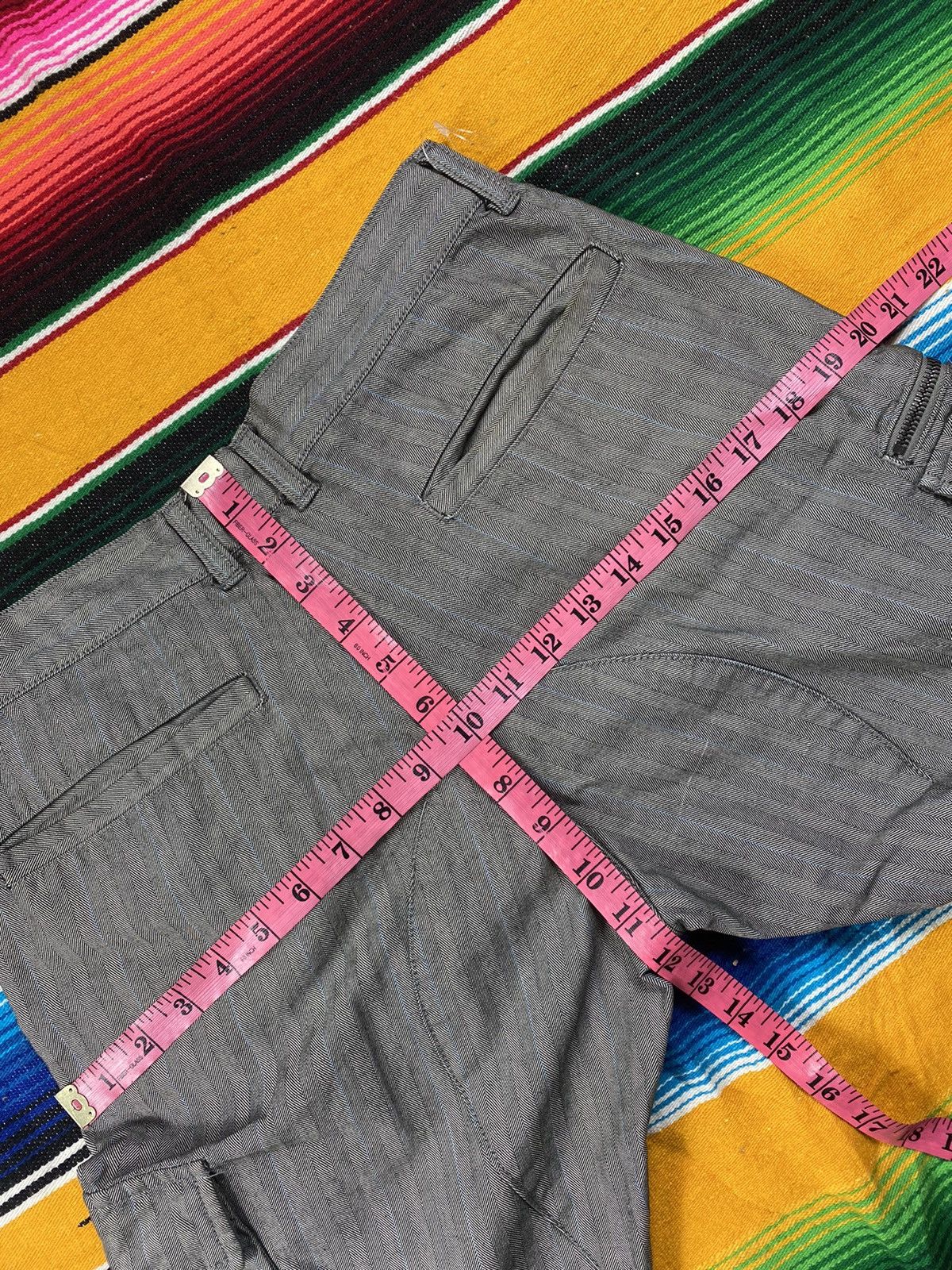 Japanese Brand Herringbone Twill Cargo Multipocket By Dabble Size US 31 - 6 Thumbnail