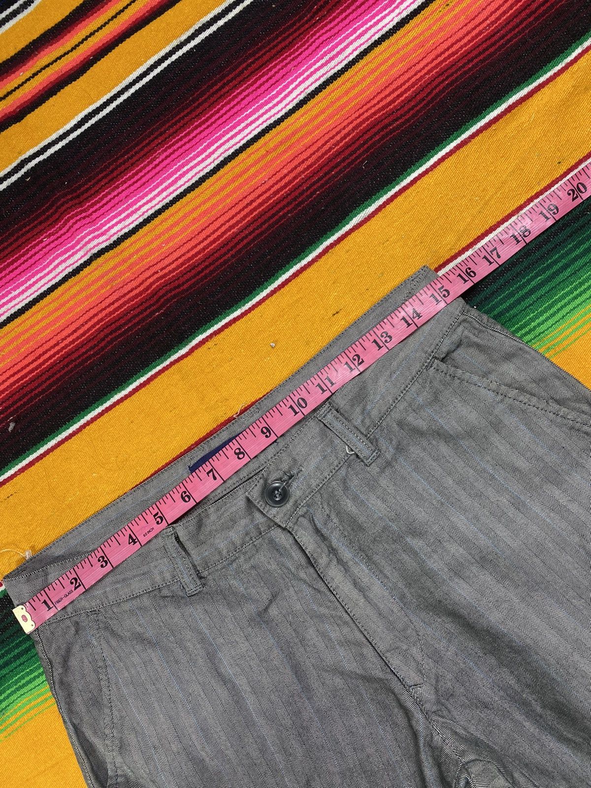 Japanese Brand Herringbone Twill Cargo Multipocket By Dabble Size US 31 - 3 Thumbnail