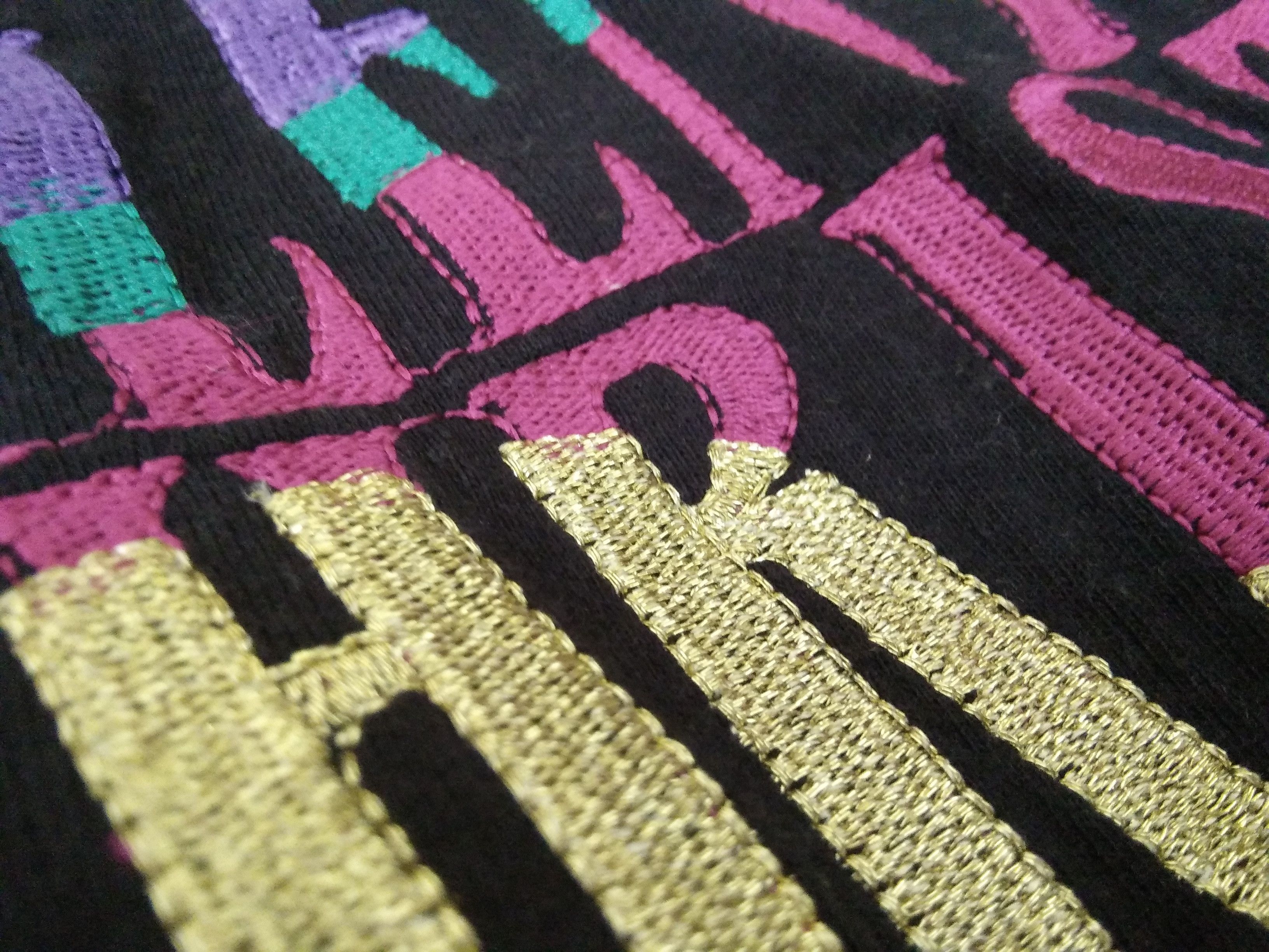 Designer × Valentino VALENTINO CHRISTY EMBROIDERED SHIRT RAINBOW (A758) Size US M / EU 48-50 / 2 - 5 Thumbnail