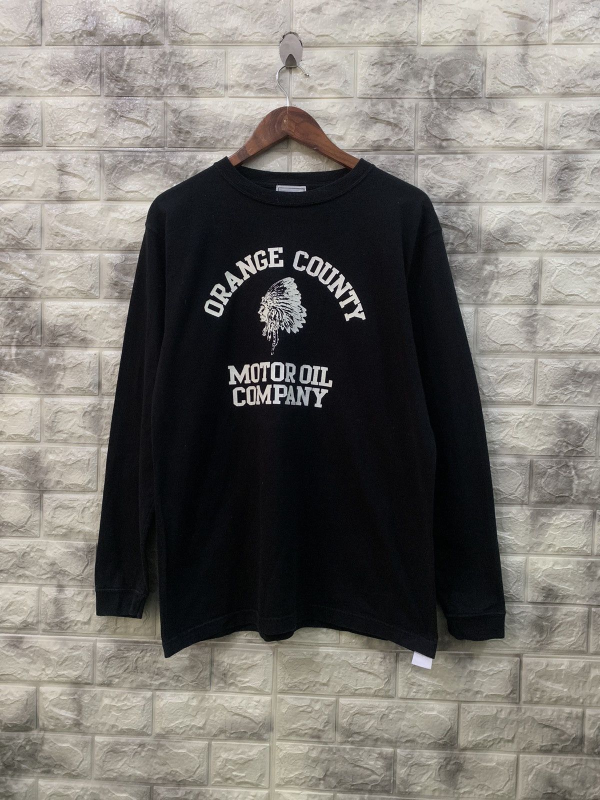 Japanese Brand Acoustic Black T-Shirt Size US L / EU 52-54 / 3 - 2 Thumbnail