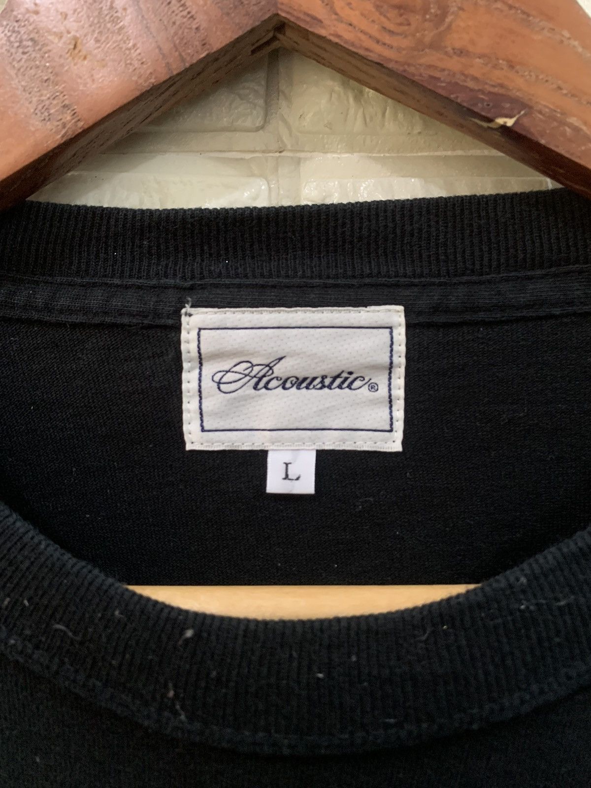 Japanese Brand Acoustic Black T-Shirt Size US L / EU 52-54 / 3 - 5 Thumbnail