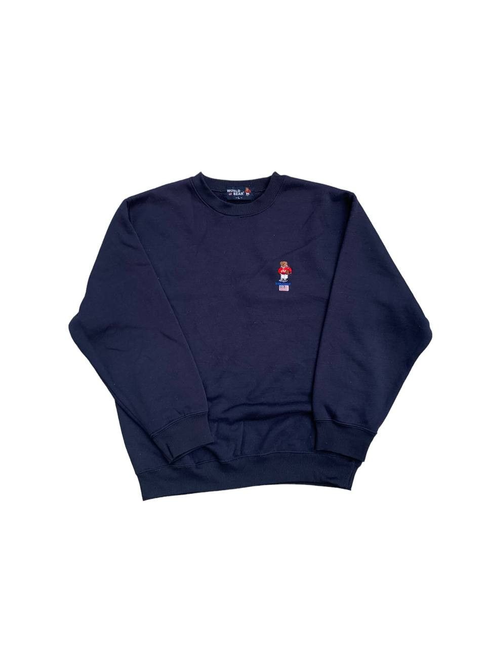 Japanese Brand Vintage World Bear Polo Embroidery Sweatsuit Jogger Set Size US M / EU 48-50 / 2 - 2 Thumbnail