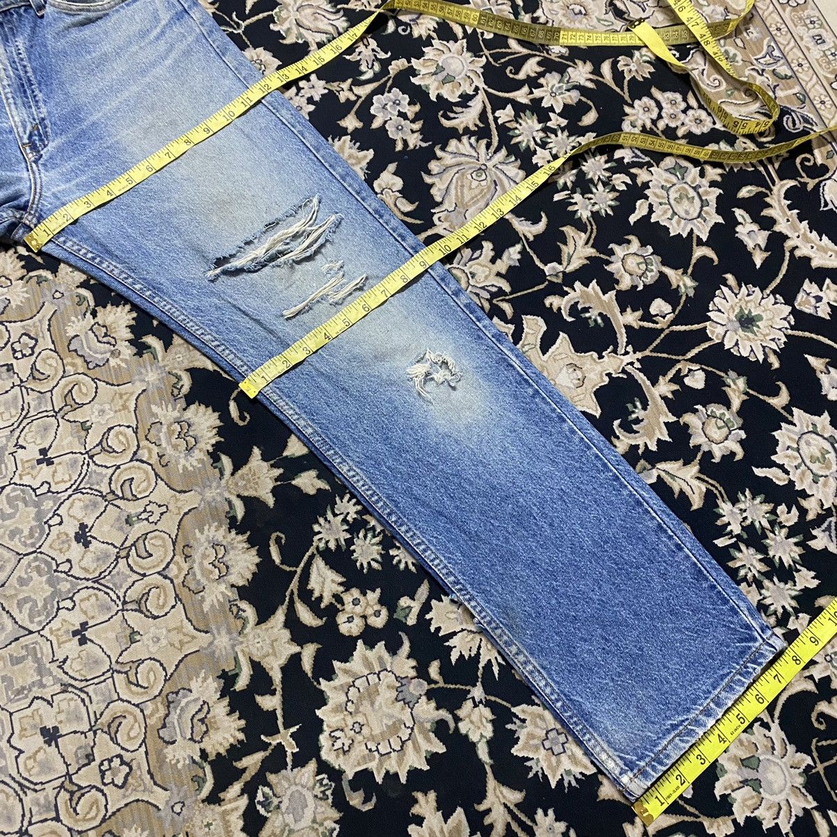 Levi's Vintage 90s Levis 505 Orangetab Distressed Jeans 34x31 Size US 34 / EU 50 - 20 Thumbnail