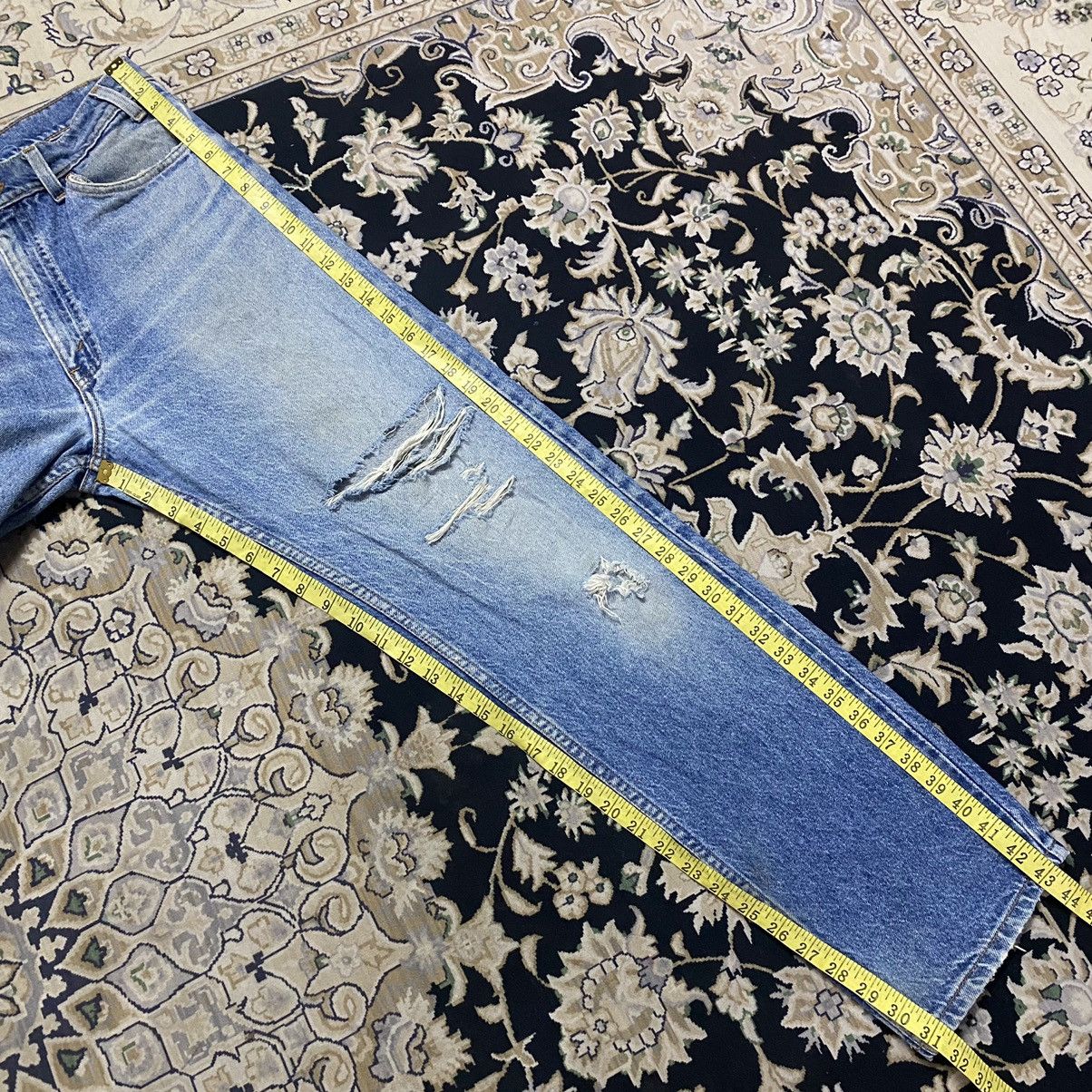 Levi's Vintage 90s Levis 505 Orangetab Distressed Jeans 34x31 Size US 34 / EU 50 - 19 Thumbnail