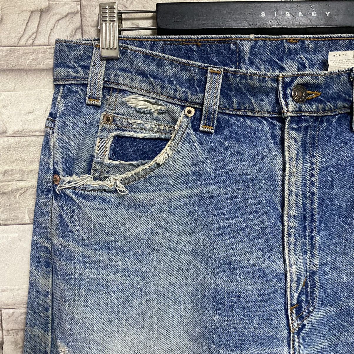Levi's Vintage 90s Levis 505 Orangetab Distressed Jeans 34x31 Size US 34 / EU 50 - 1 Thumbnail