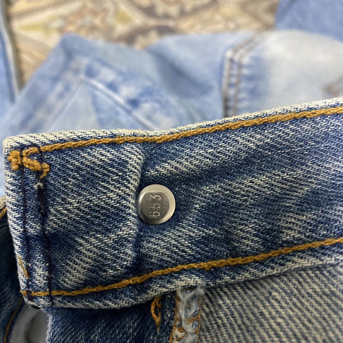Levi's Vintage 90s Levis 501xx Distressed Jeans 34x33 Made in USA Size US 34 / EU 50 - 14 Thumbnail