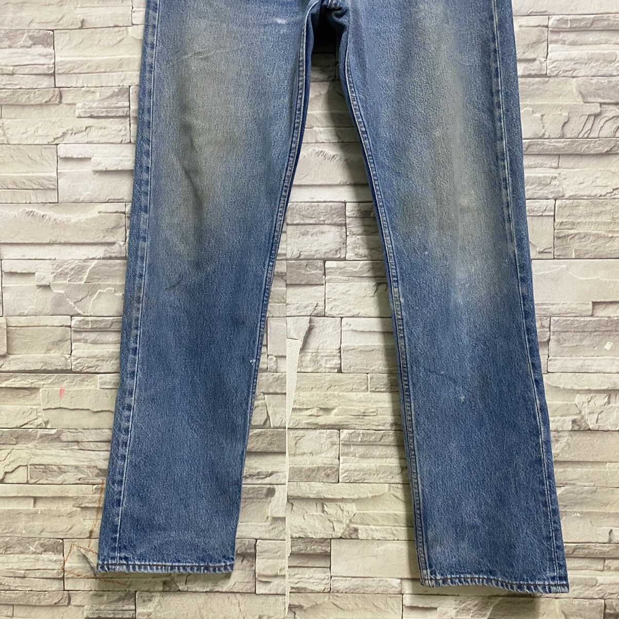 Levi's Vintage 90s Levis 501xx Distressed Jeans 34x33 Made in USA Size US 34 / EU 50 - 5 Thumbnail