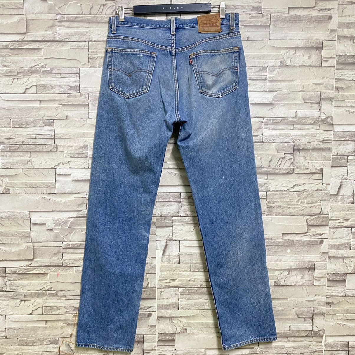 Levi's Vintage 90s Levis 501xx Distressed Jeans 34x33 Made in USA Size US 34 / EU 50 - 8 Thumbnail