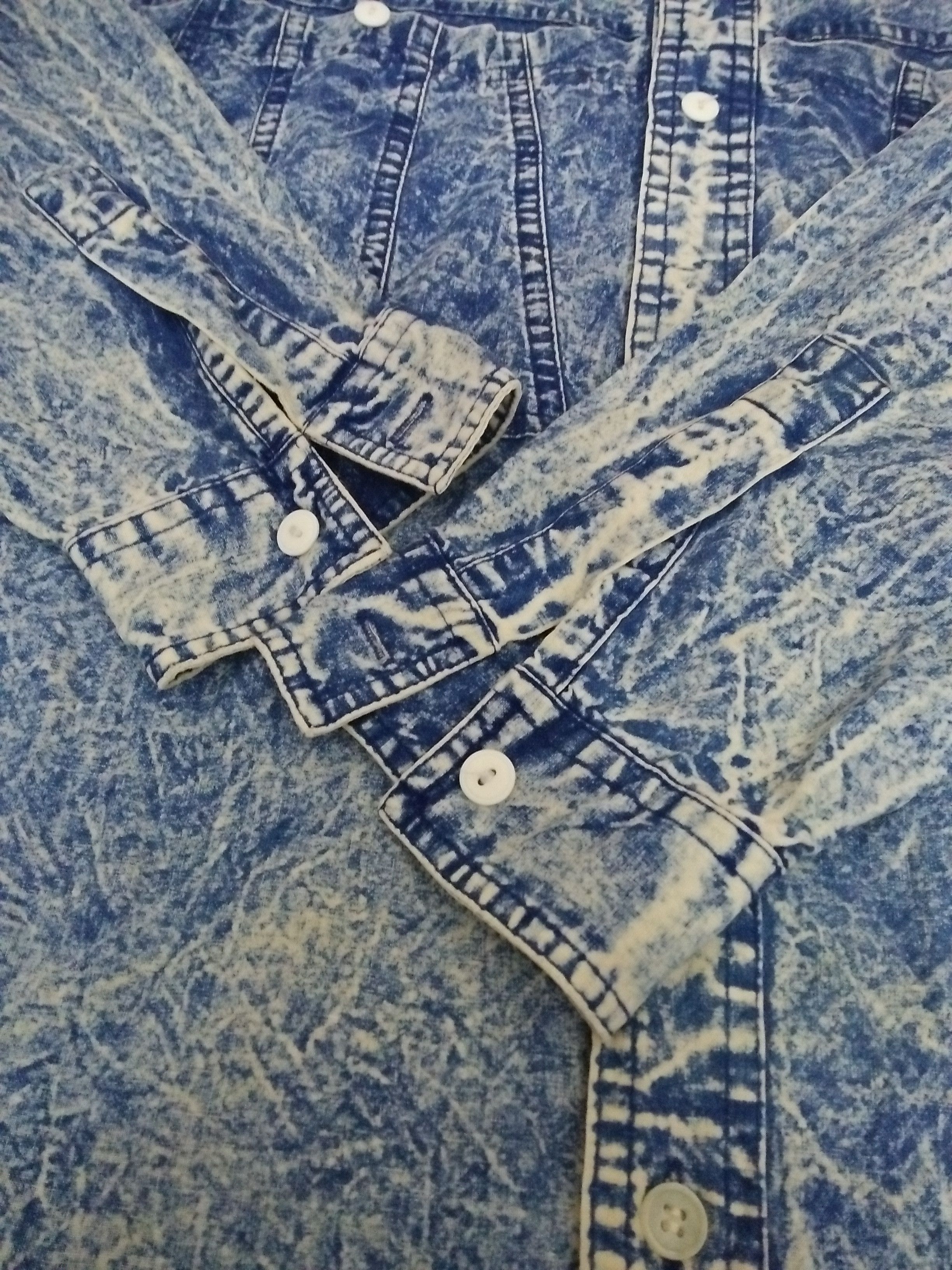 Japanese Brand ACID ENZYME WASHED JAPAN DENIM (B12) Size US L / EU 52-54 / 3 - 4 Thumbnail