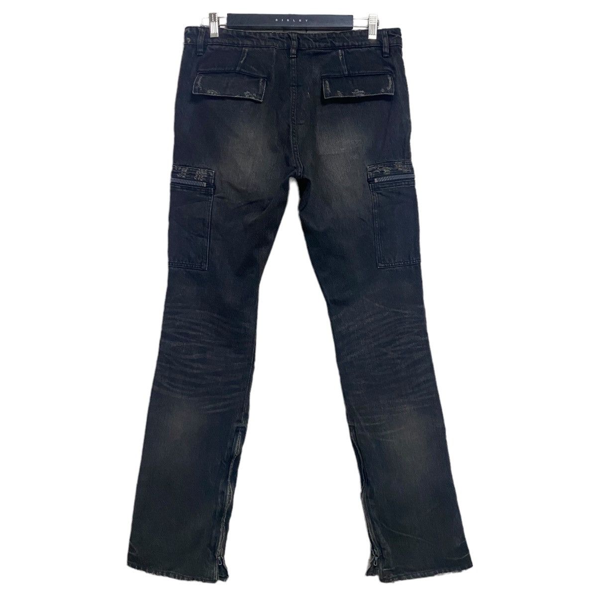 Kazuyuki Kumagai Attachment Attachment Denim Cargo Pants Size US 34 / EU 50 - 2 Thumbnail