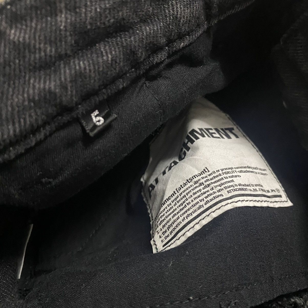 Kazuyuki Kumagai Attachment Attachment Denim Cargo Pants Size US 34 / EU 50 - 19 Thumbnail
