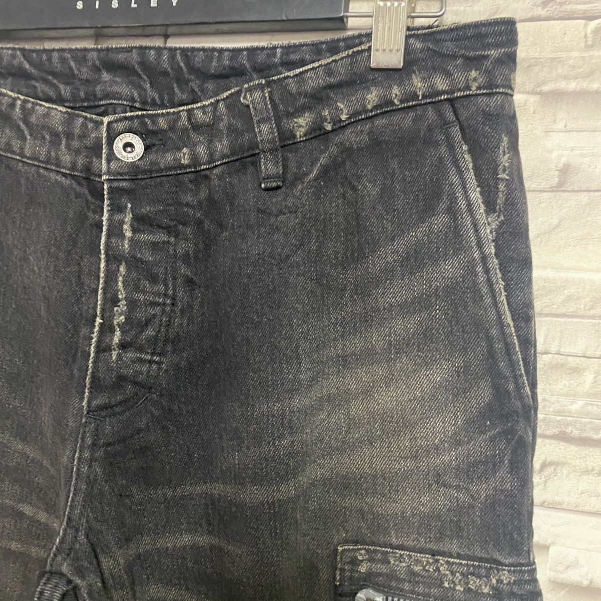 Kazuyuki Kumagai Attachment Attachment Denim Cargo Pants Size US 34 / EU 50 - 6 Thumbnail