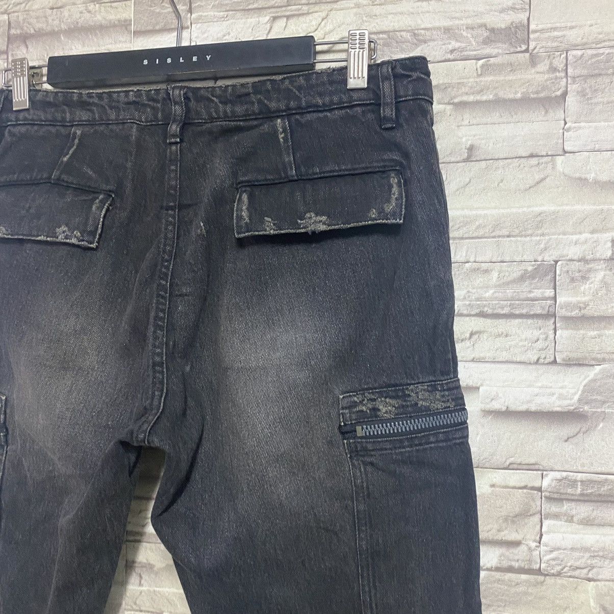 Kazuyuki Kumagai Attachment Attachment Denim Cargo Pants Size US 34 / EU 50 - 15 Thumbnail