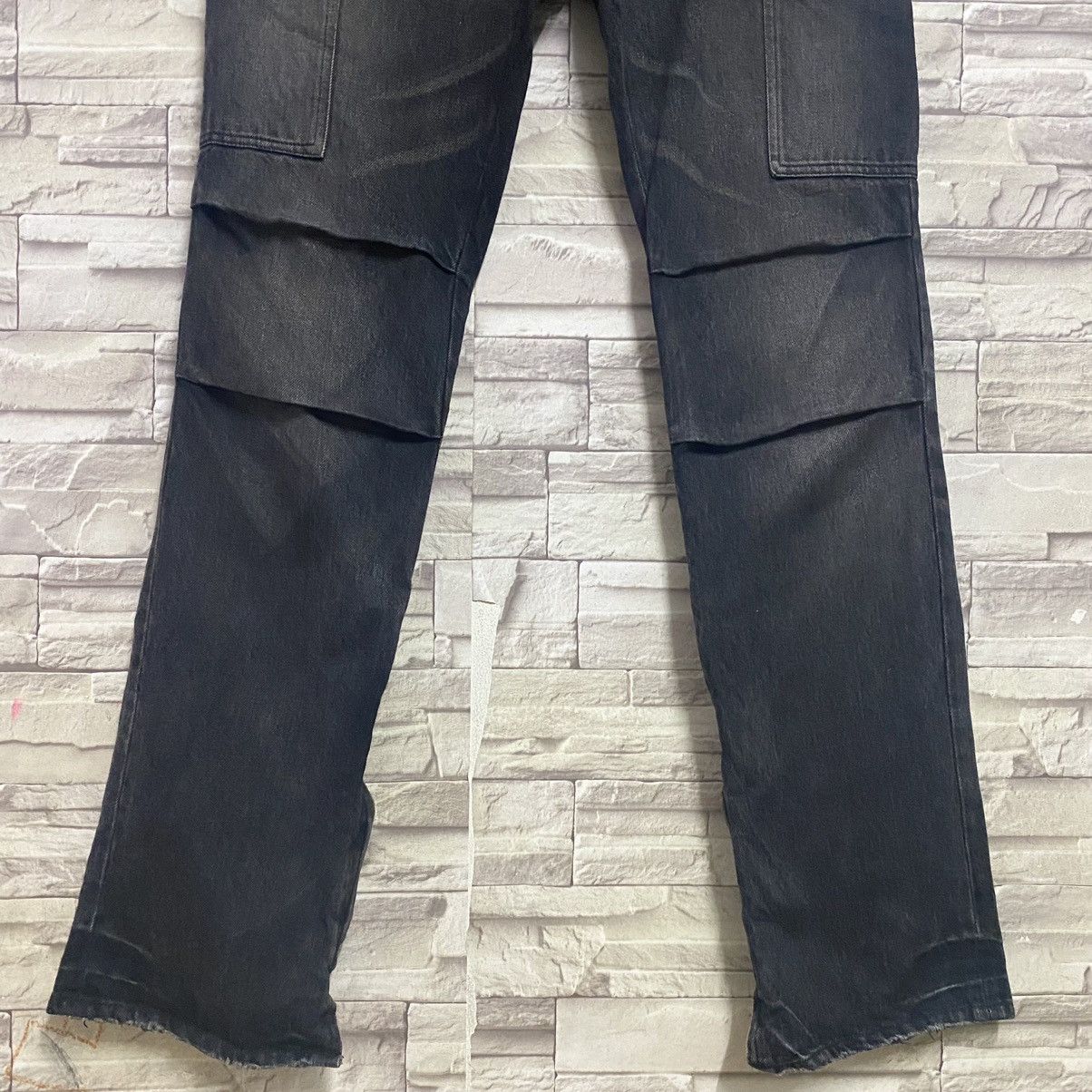 Kazuyuki Kumagai Attachment Attachment Denim Cargo Pants Size US 34 / EU 50 - 5 Thumbnail