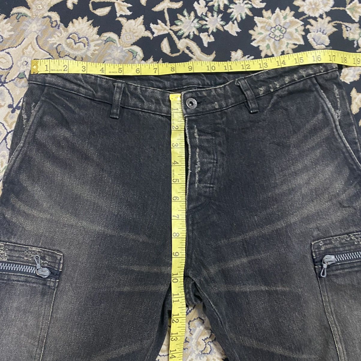 Kazuyuki Kumagai Attachment Attachment Denim Cargo Pants Size US 34 / EU 50 - 21 Thumbnail