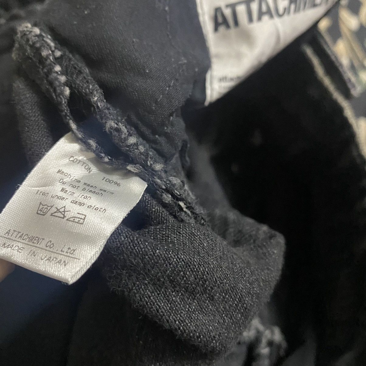 Kazuyuki Kumagai Attachment Attachment Denim Cargo Pants Size US 34 / EU 50 - 20 Thumbnail