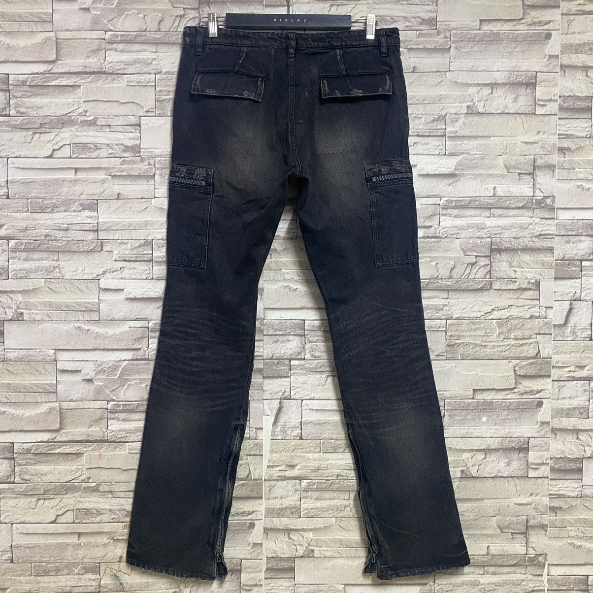 Kazuyuki Kumagai Attachment Attachment Denim Cargo Pants Size US 34 / EU 50 - 11 Thumbnail