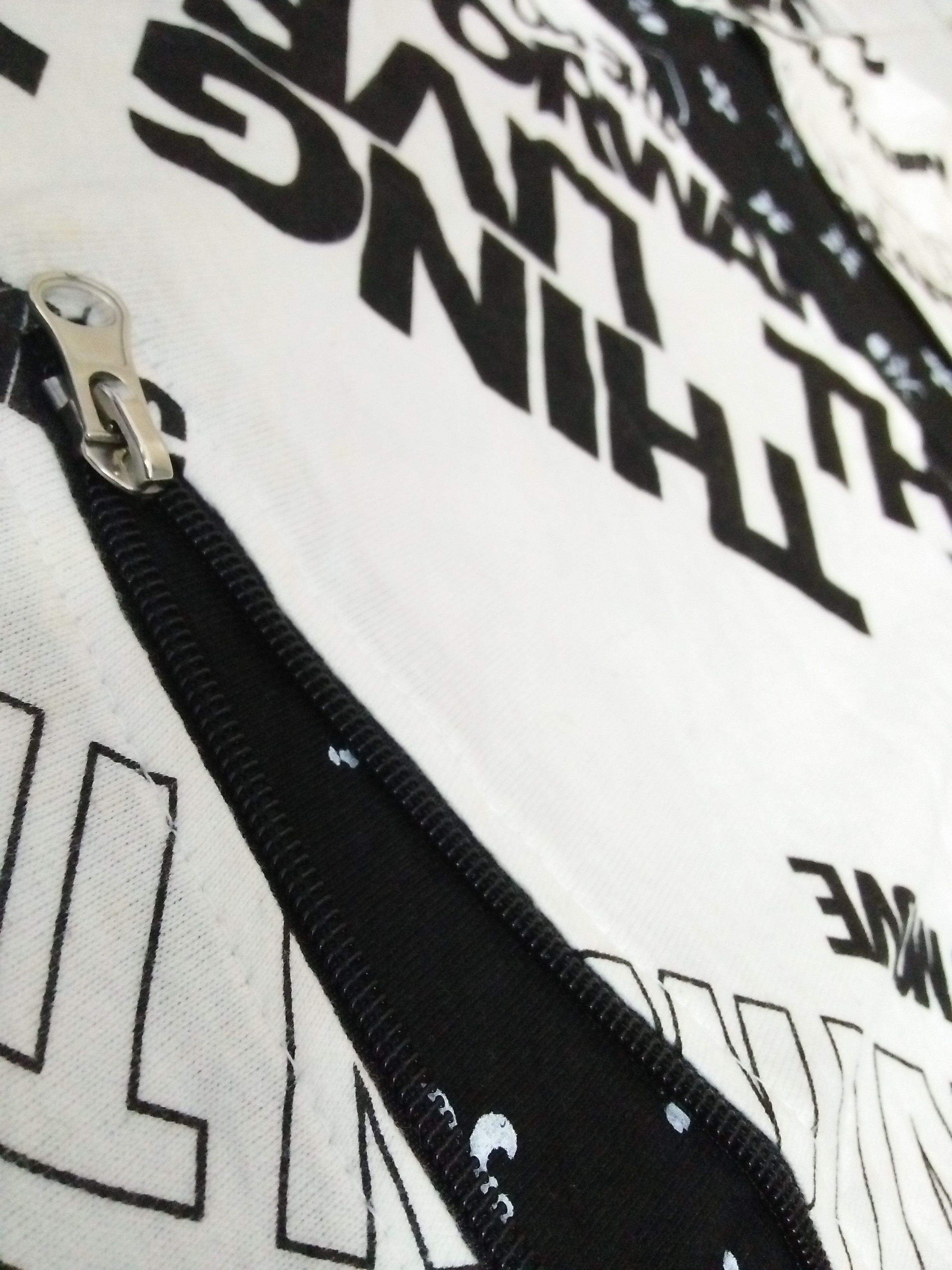 Japanese Brand × Seditionaries BEAUMONT CARR PUNK POEM BONDAGE SHIRT ZIPPER (A990) Size US S / EU 44-46 / 1 - 4 Thumbnail