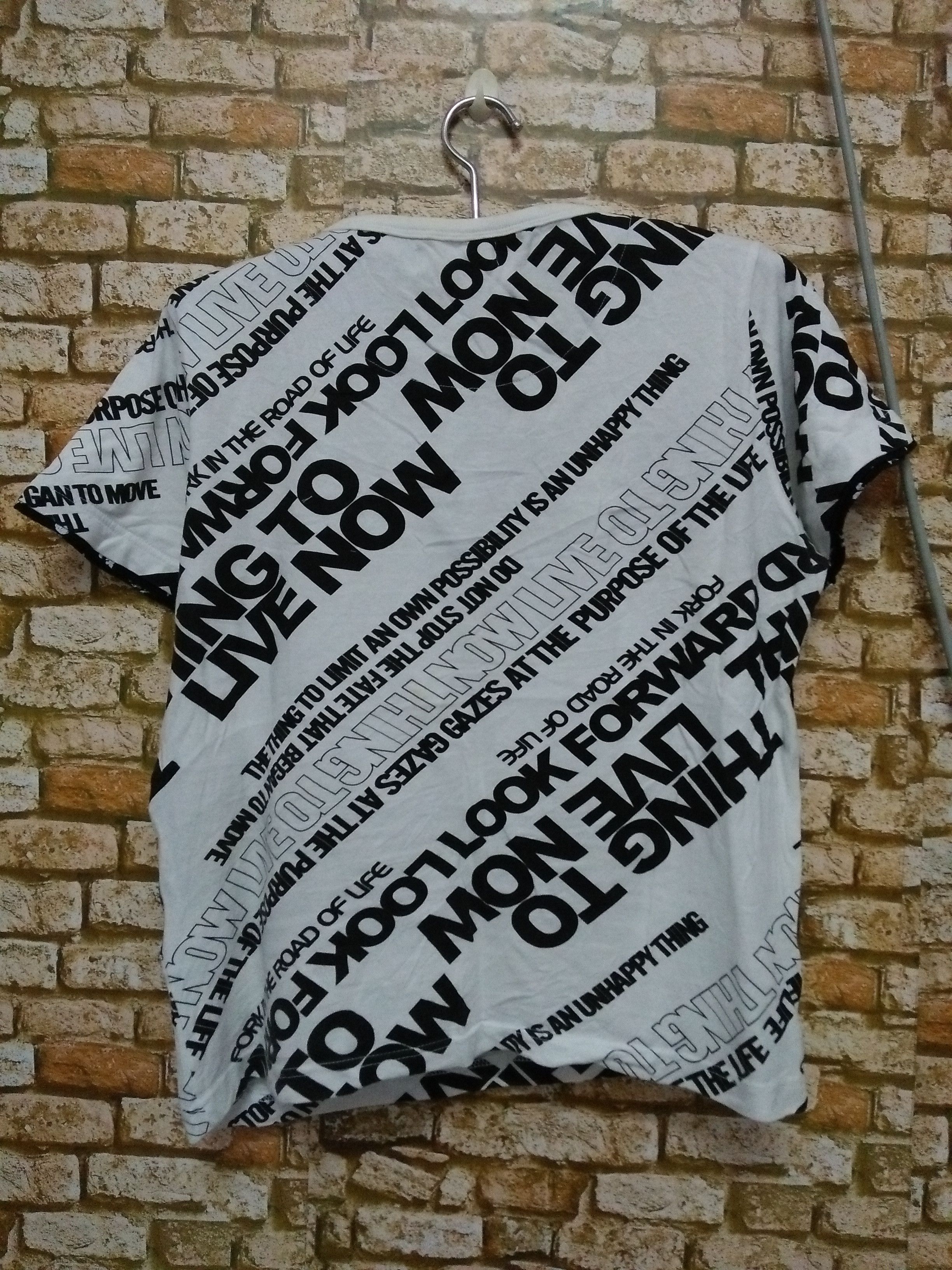 Japanese Brand × Seditionaries BEAUMONT CARR PUNK POEM BONDAGE SHIRT ZIPPER (A990) Size US S / EU 44-46 / 1 - 3 Thumbnail