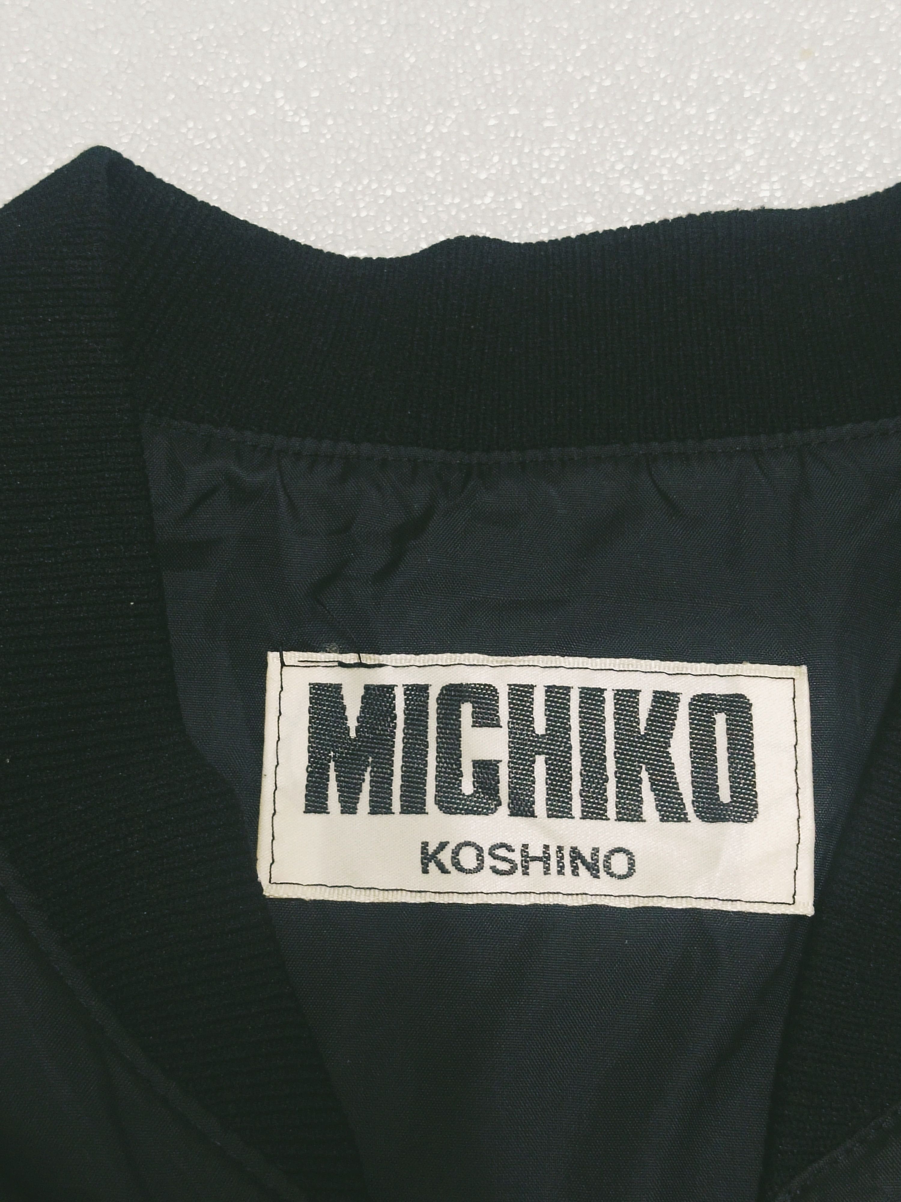 Michiko Koshino London × Vintage 🔥Rare Vintage Michiko Koshino London Faded Light Jacket Size US L / EU 52-54 / 3 - 4 Thumbnail