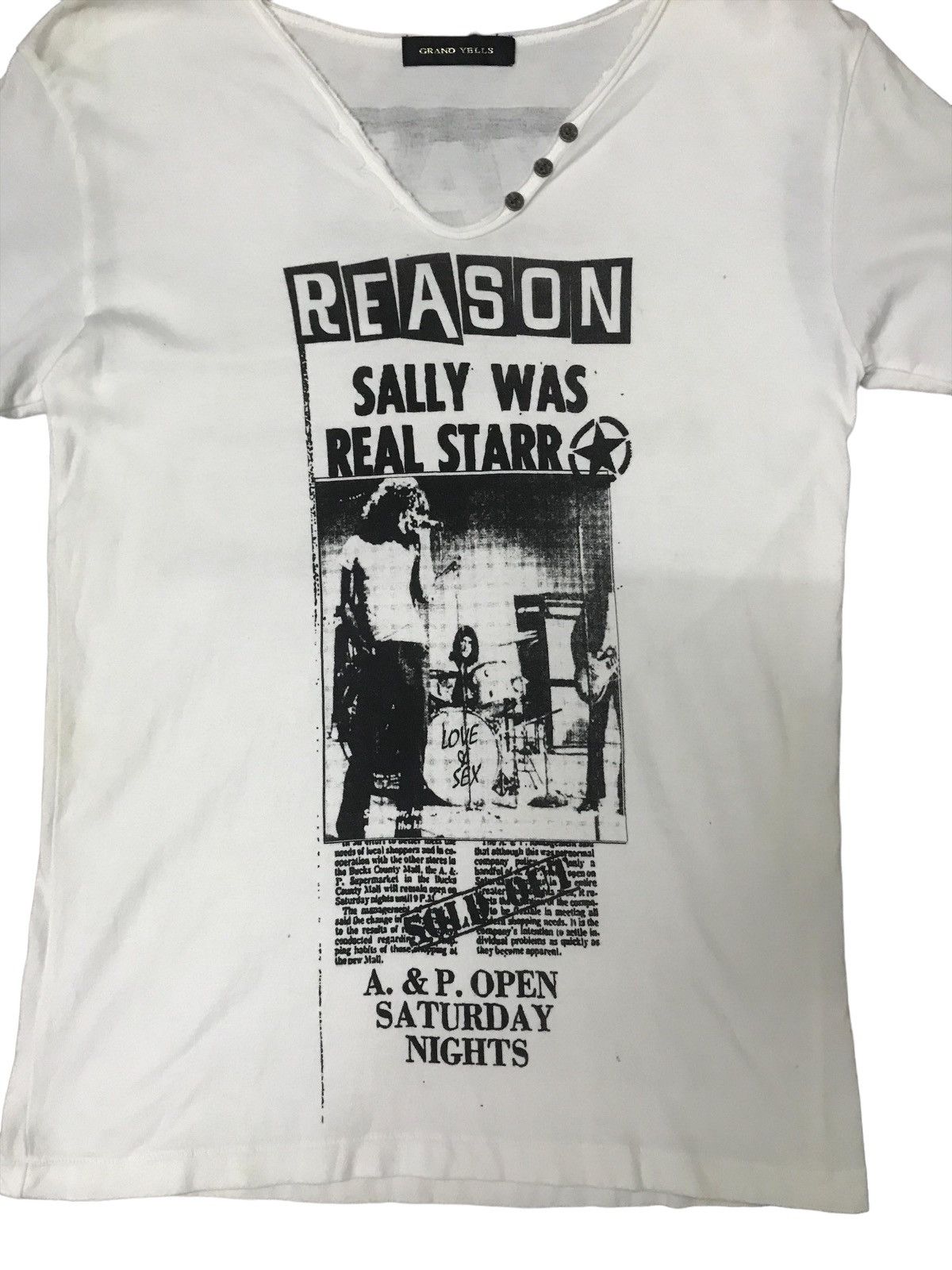 20471120 × Hysteric Glamour × Japanese Brand Punk Band Seditionaries Love is Sex Star War Injures Size US XS / EU 42 / 0 - 4 Thumbnail