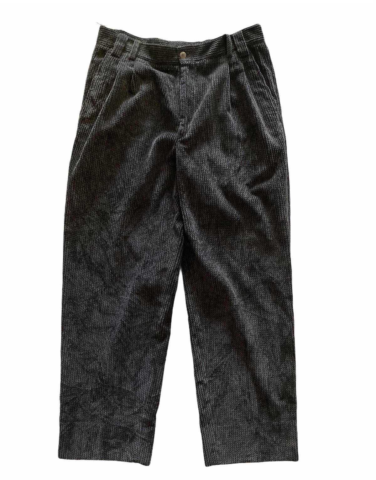 Versace Archive gianni versace couture velvet luxury baggy pants Size US 32 / EU 48 - 1 Thumbnail