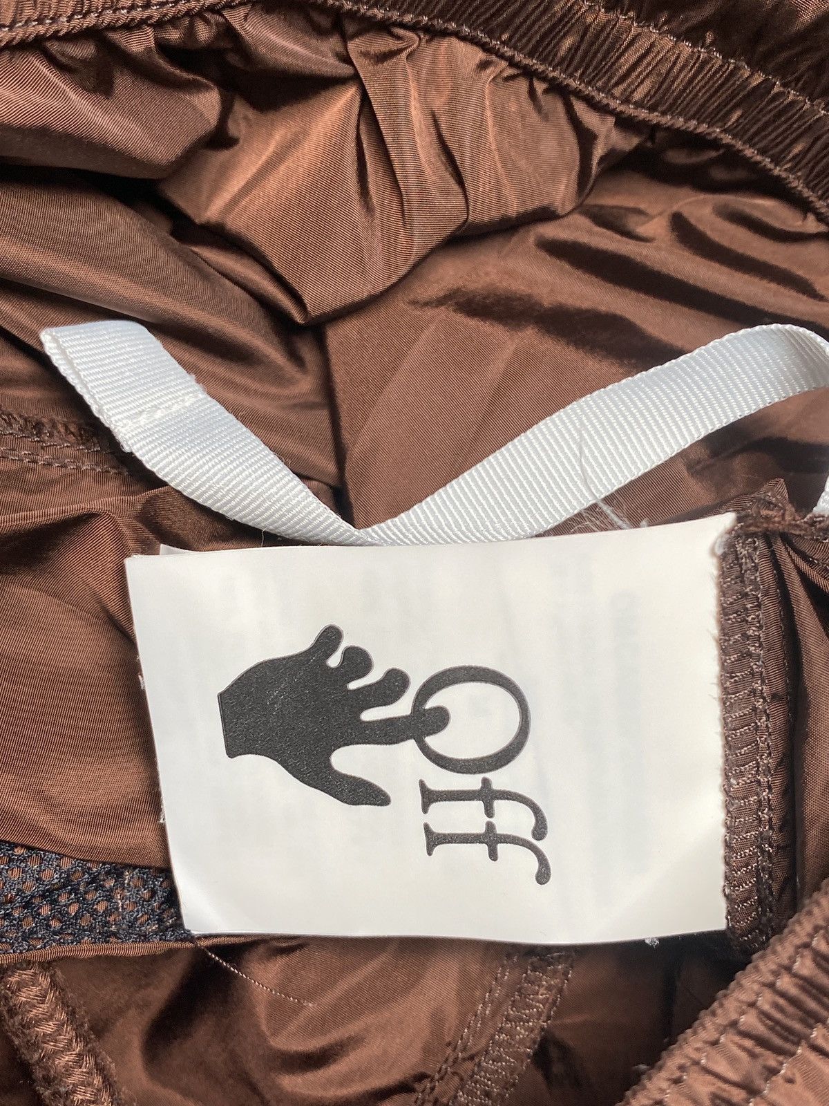 Off-White OFF WHITE Brown Nylon Pants Size US 32 / EU 48 - 7 Thumbnail
