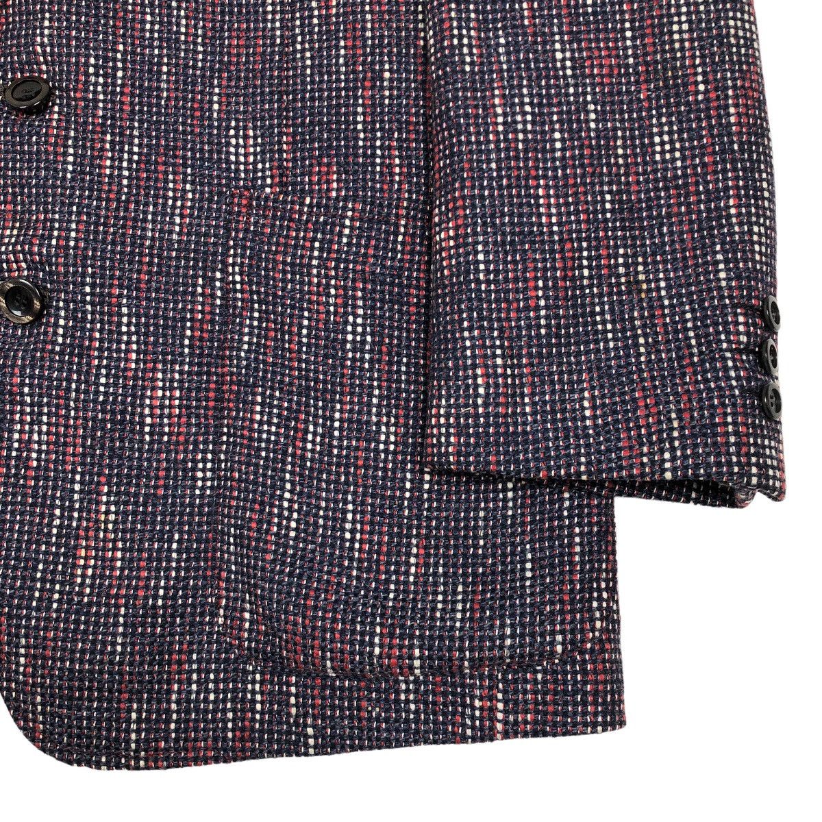Vintage Trussardi Single Breasted Wool Tweed Coat
