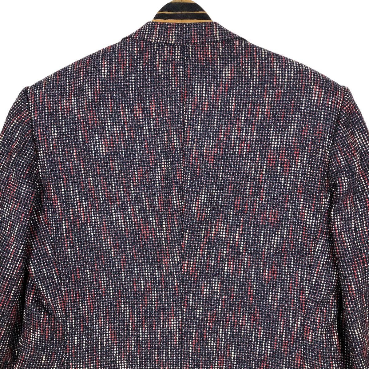Vintage Trussardi Single Breasted Wool Tweed Coat