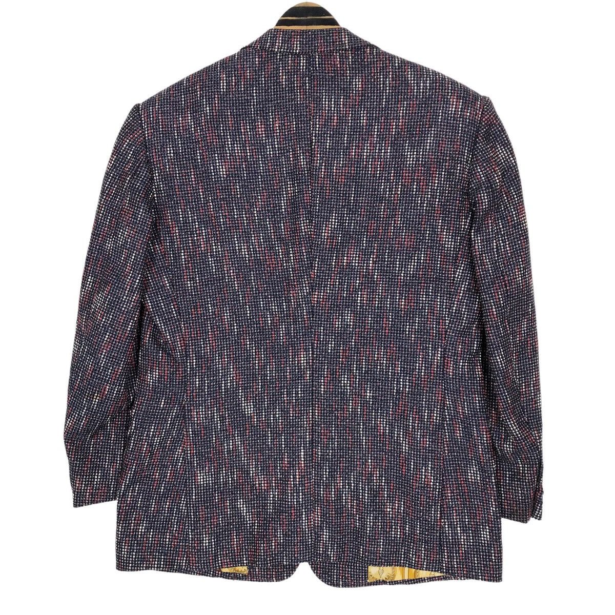 Vintage Trussardi Single Breasted Wool Tweed Coat